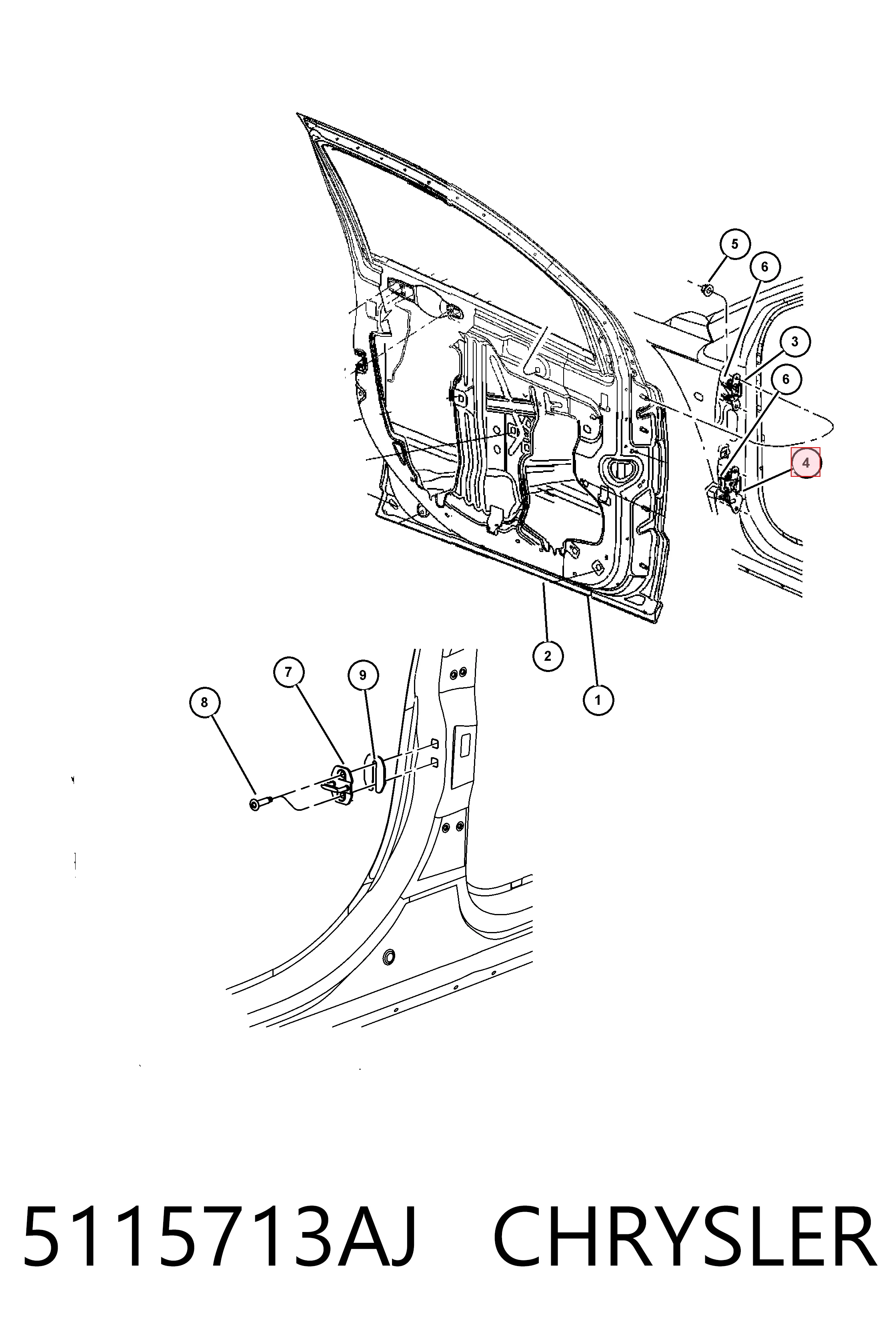  K05115713AH Fiat/Alfa/Lancia