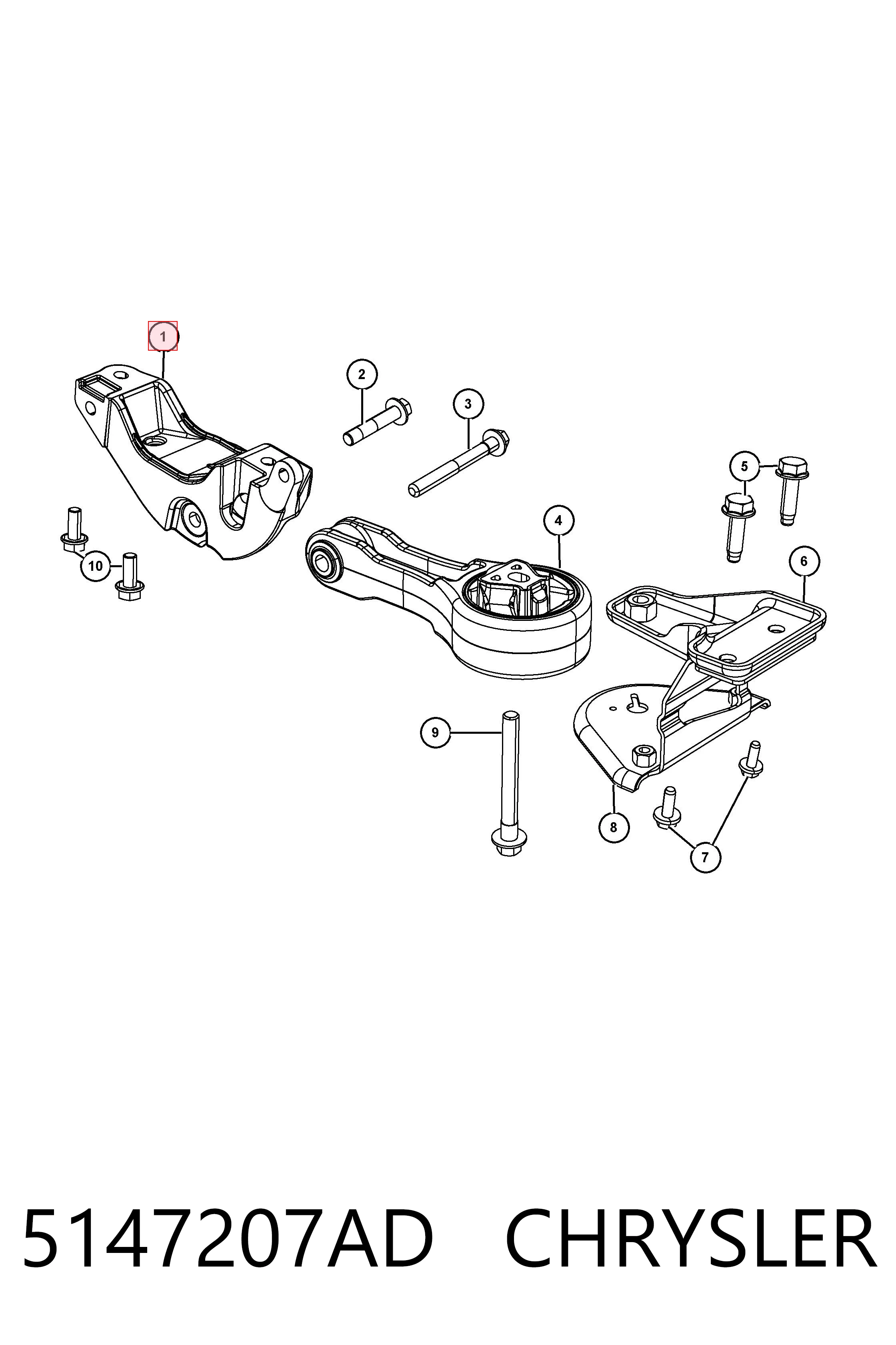 K05147207AD Fiat/Alfa/Lancia 