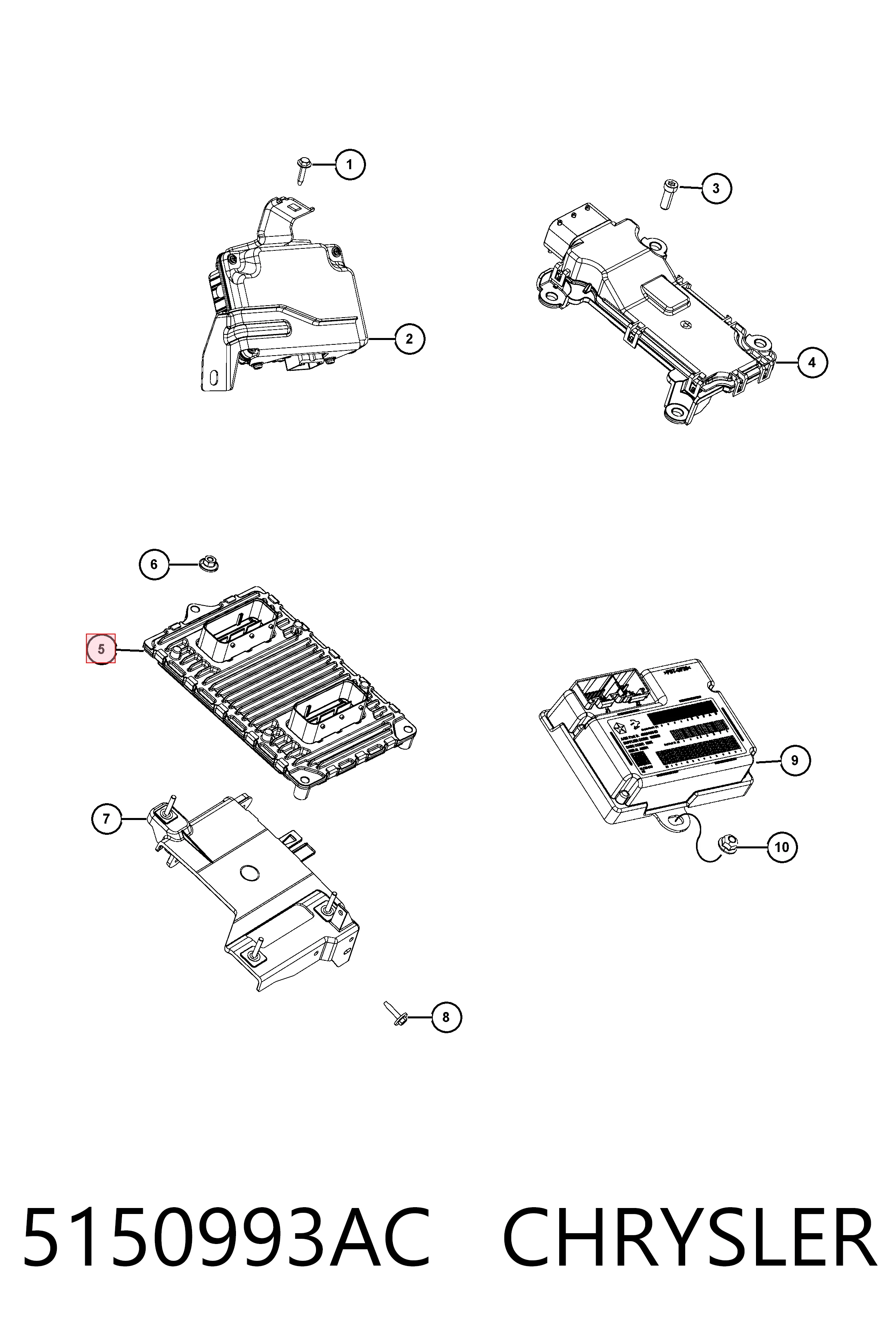  Fiat/Alfa/Lancia K05150993AC цена, от 32.94 USD