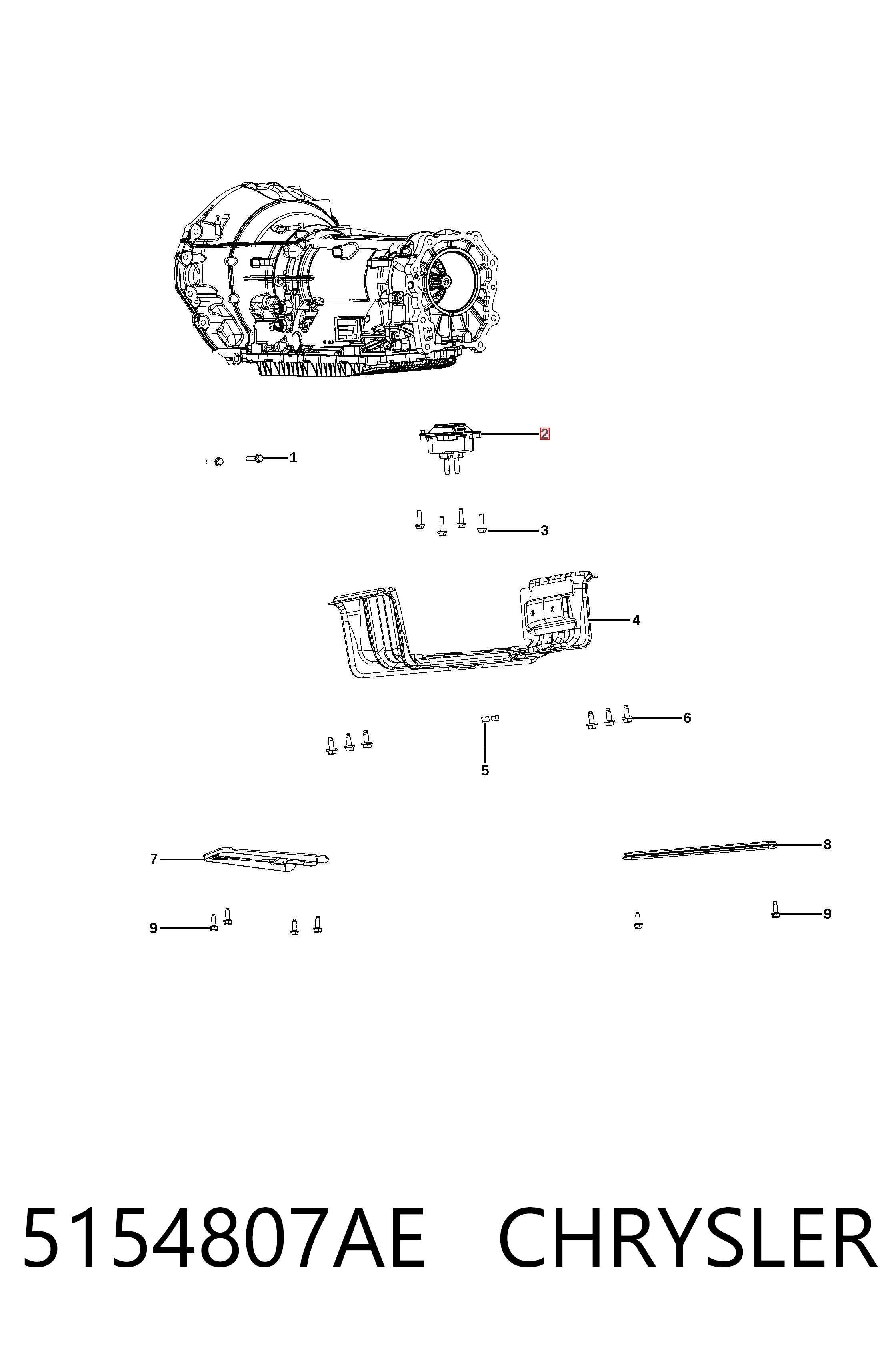  Fiat/Alfa/Lancia K05154807AD