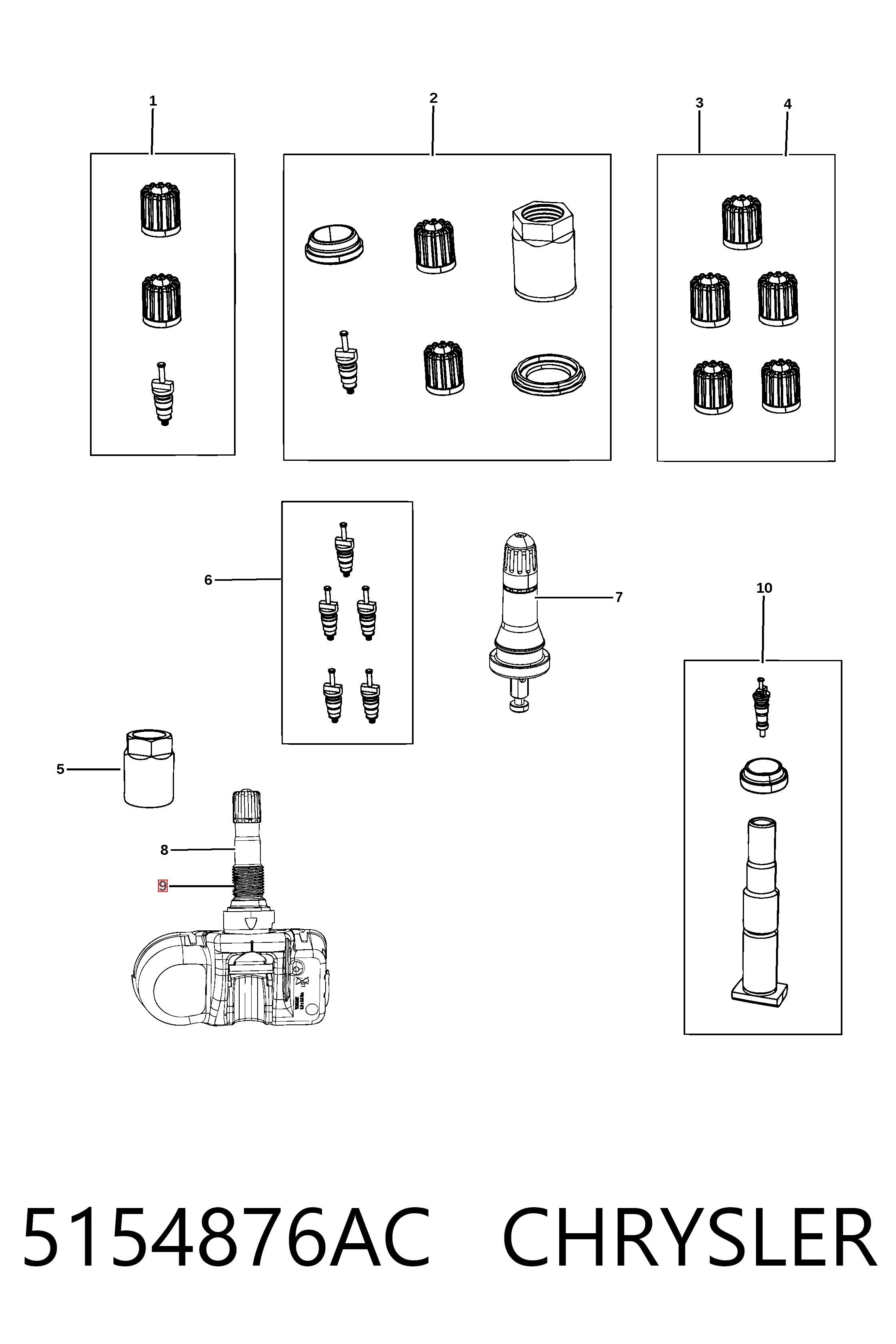  Датчик давления в шинах Fiat Doblo 1