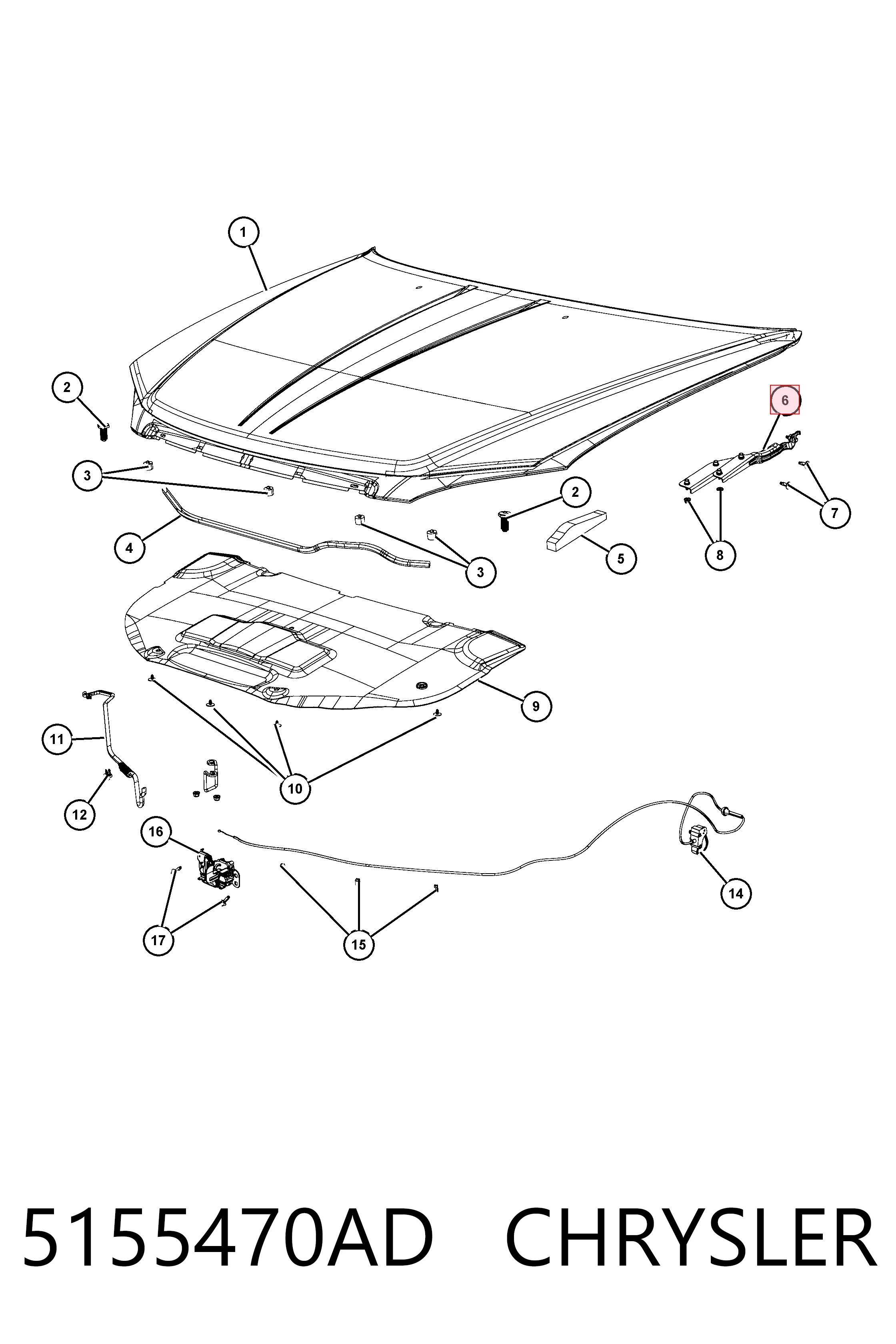 5155470AD Chrysler