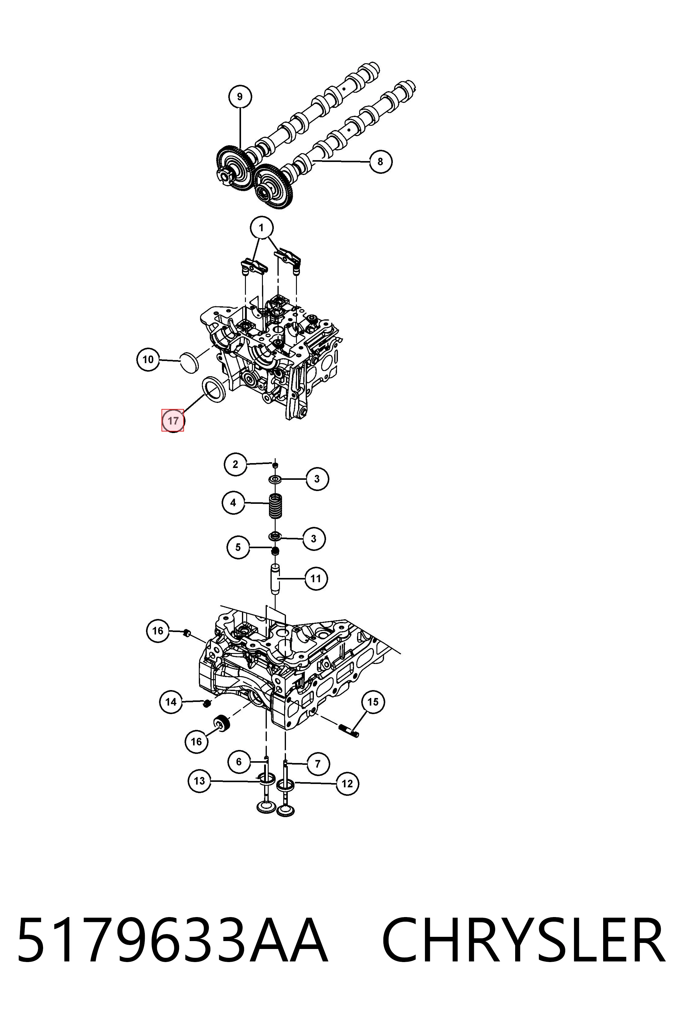 Сальник коленчатого вала General Motors 12643563 цена, от 19.72 USD