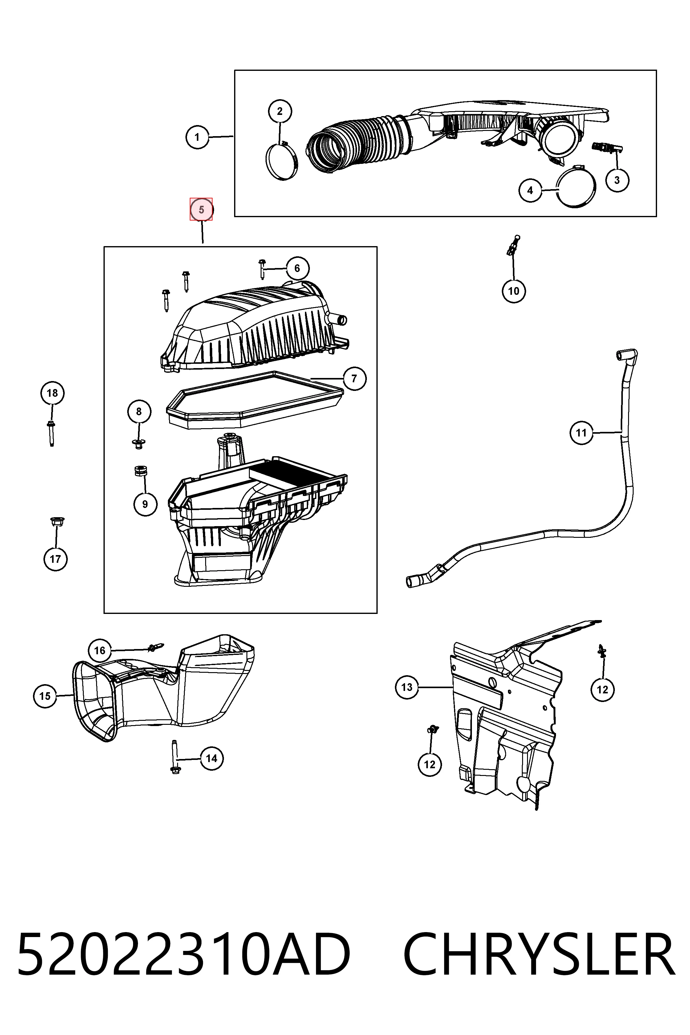 52022310AD Chrysler 