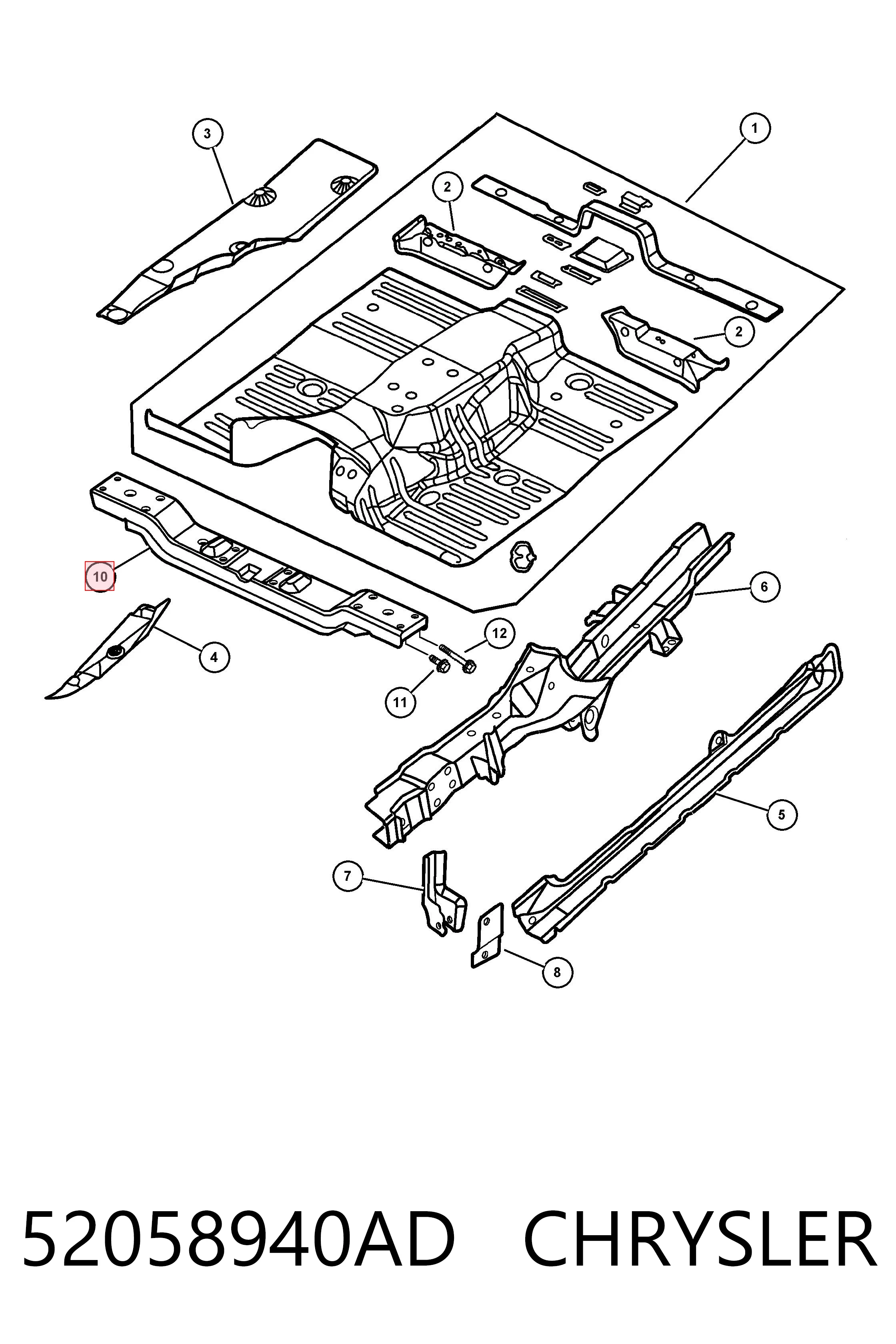 52058940AD Chrysler 