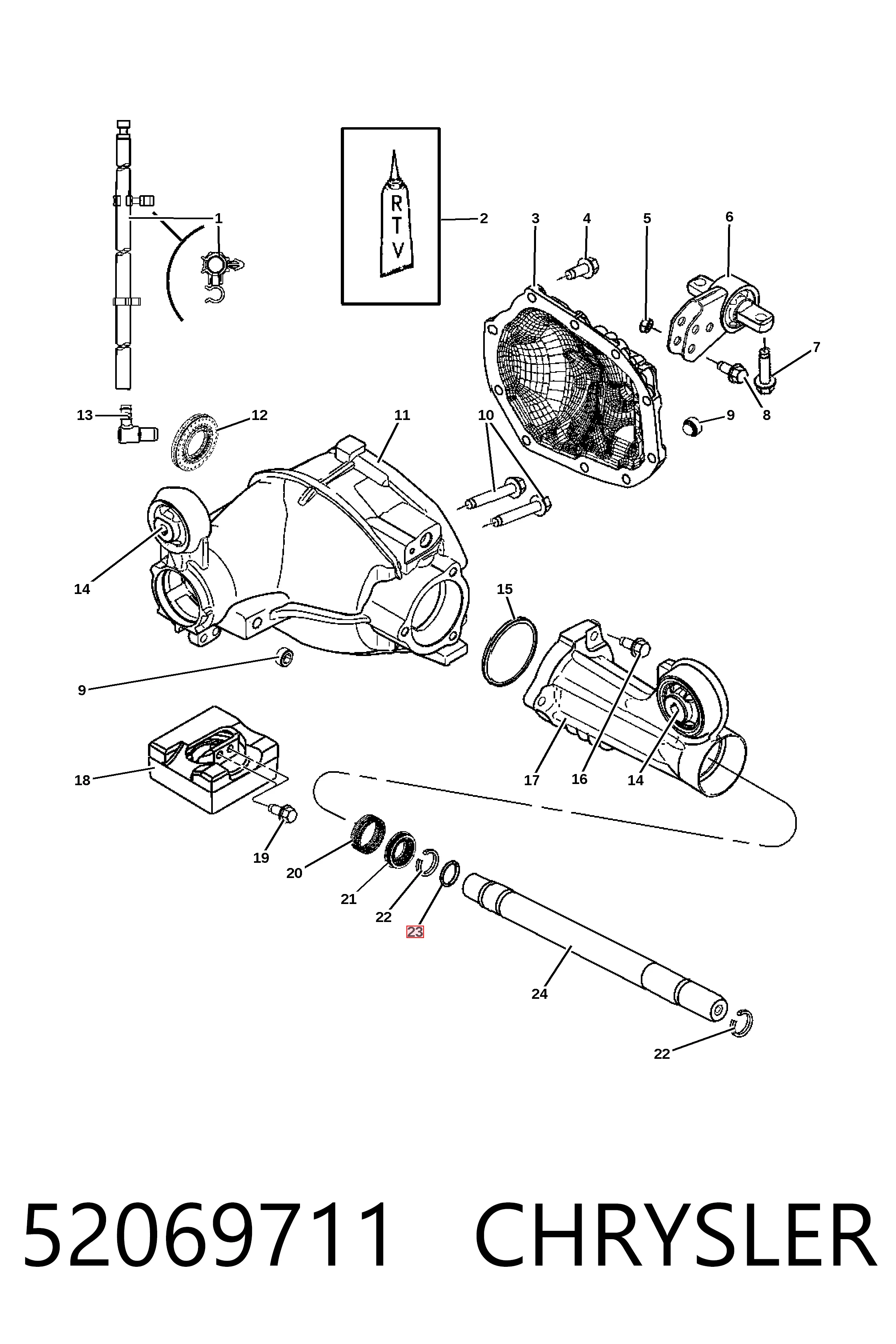 52069711 Chrysler 
