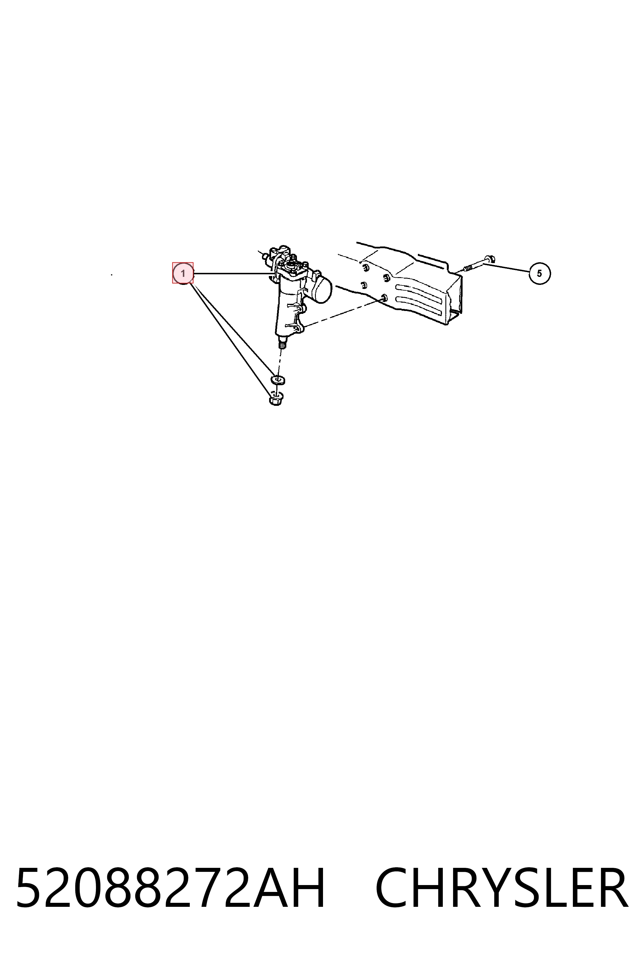 Купить K52088272AF Fiat/Alfa/Lancia Рулевой механизм в сборе