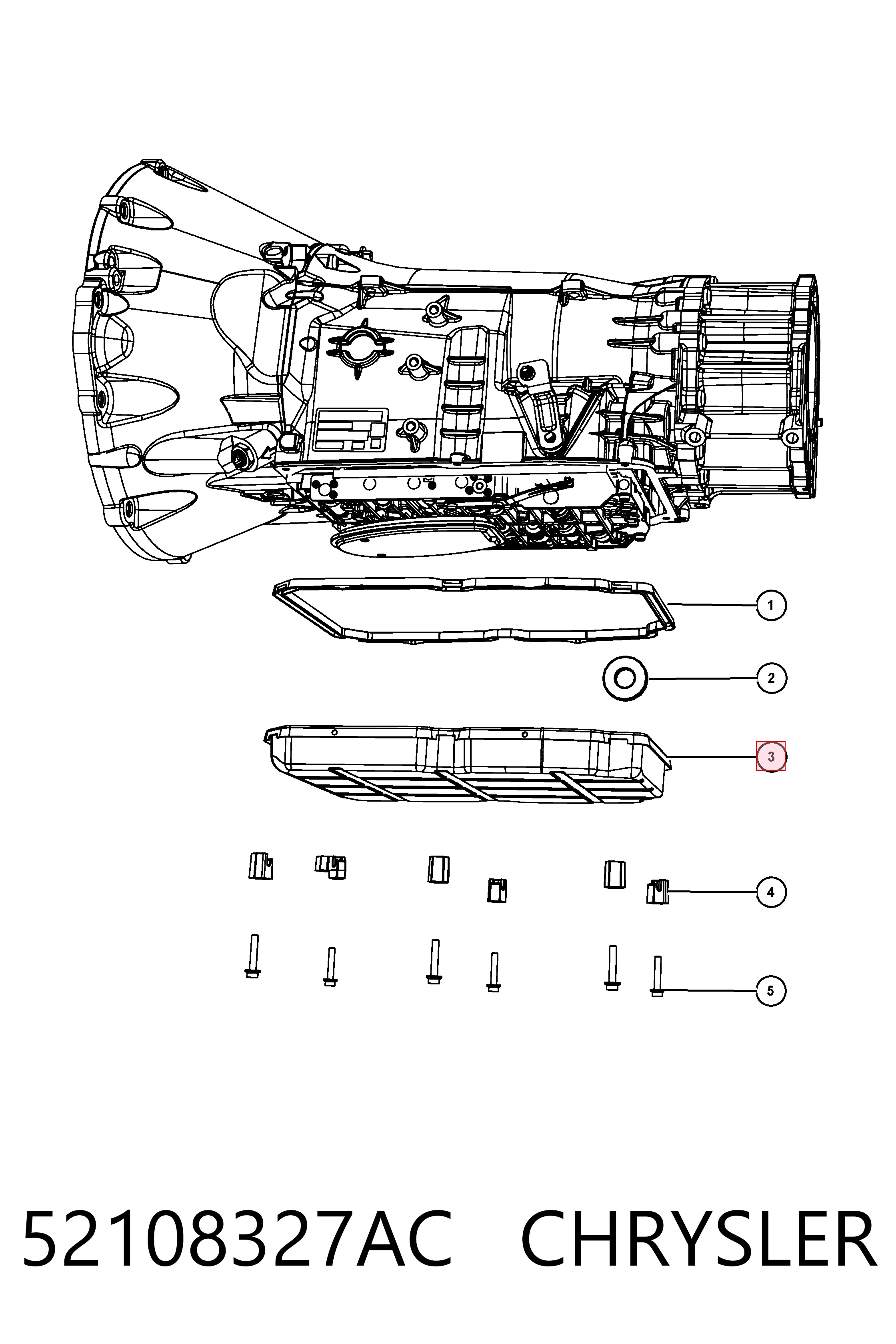 Купить 30325022 AND Поддон АКПП