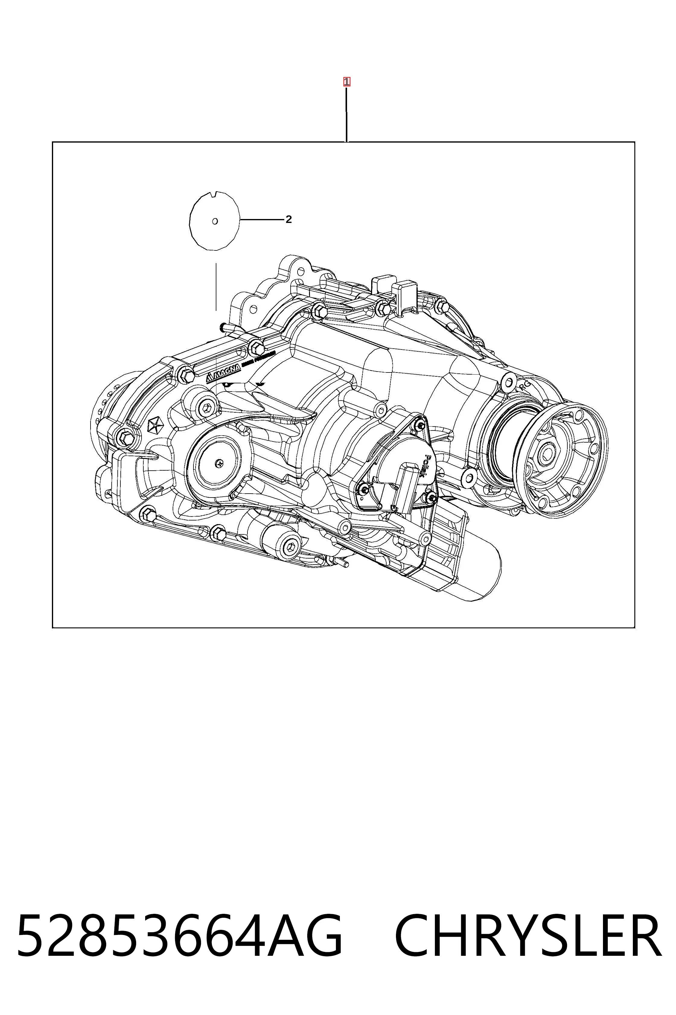 Коробка раздаточная в сборе Fiat/Alfa/Lancia K68370968AB цена, от 633.47 USD