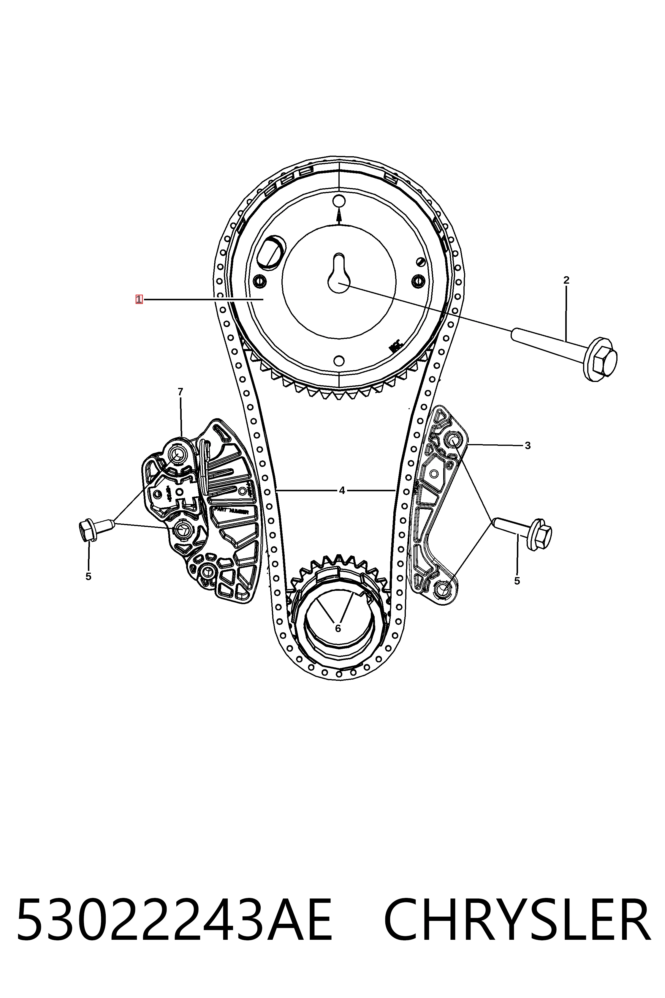 K53022243AF Fiat/Alfa/Lancia Регулятор фаз газораспределения
