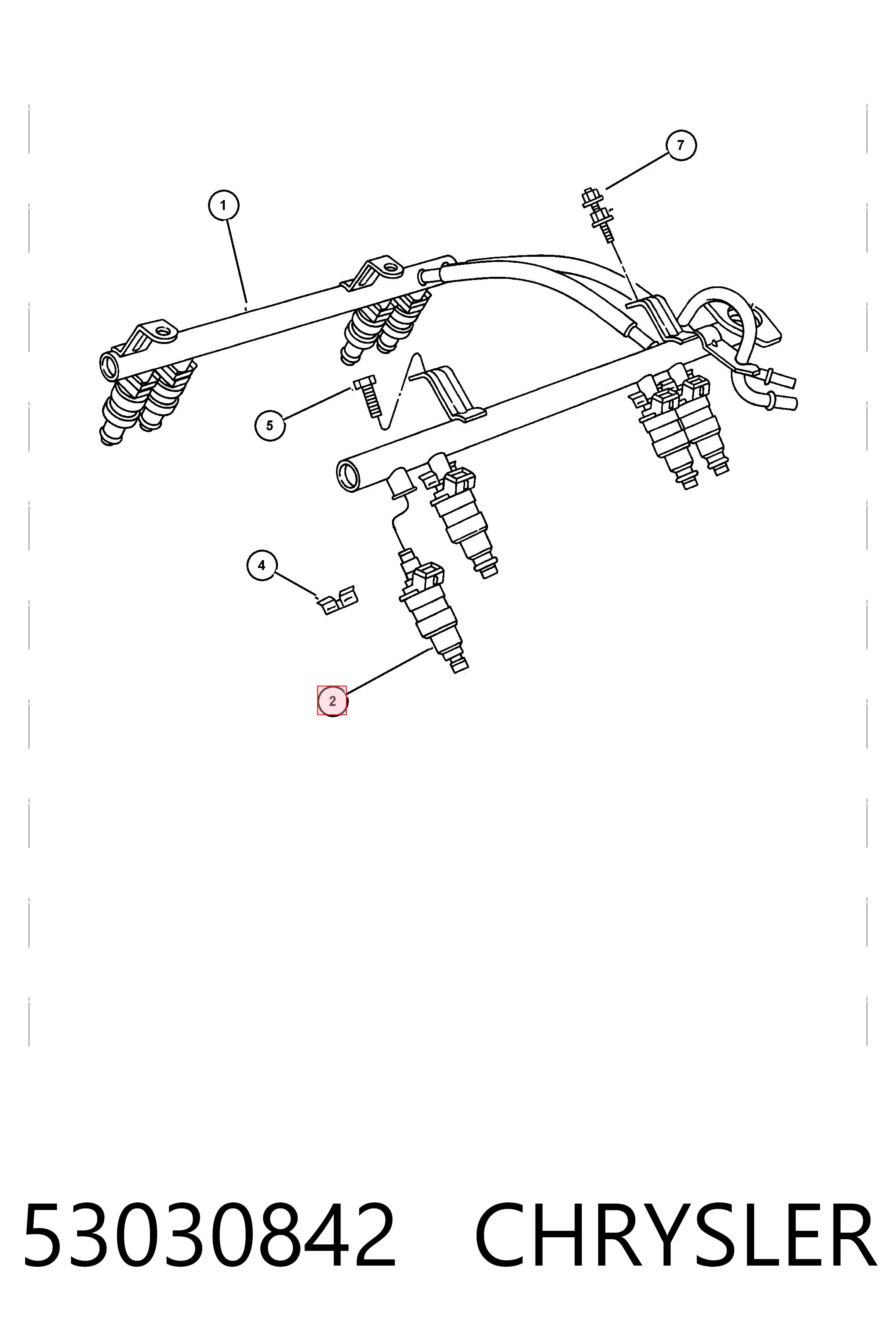 K53030842 Fiat/Alfa/Lancia Топливные форсунки
