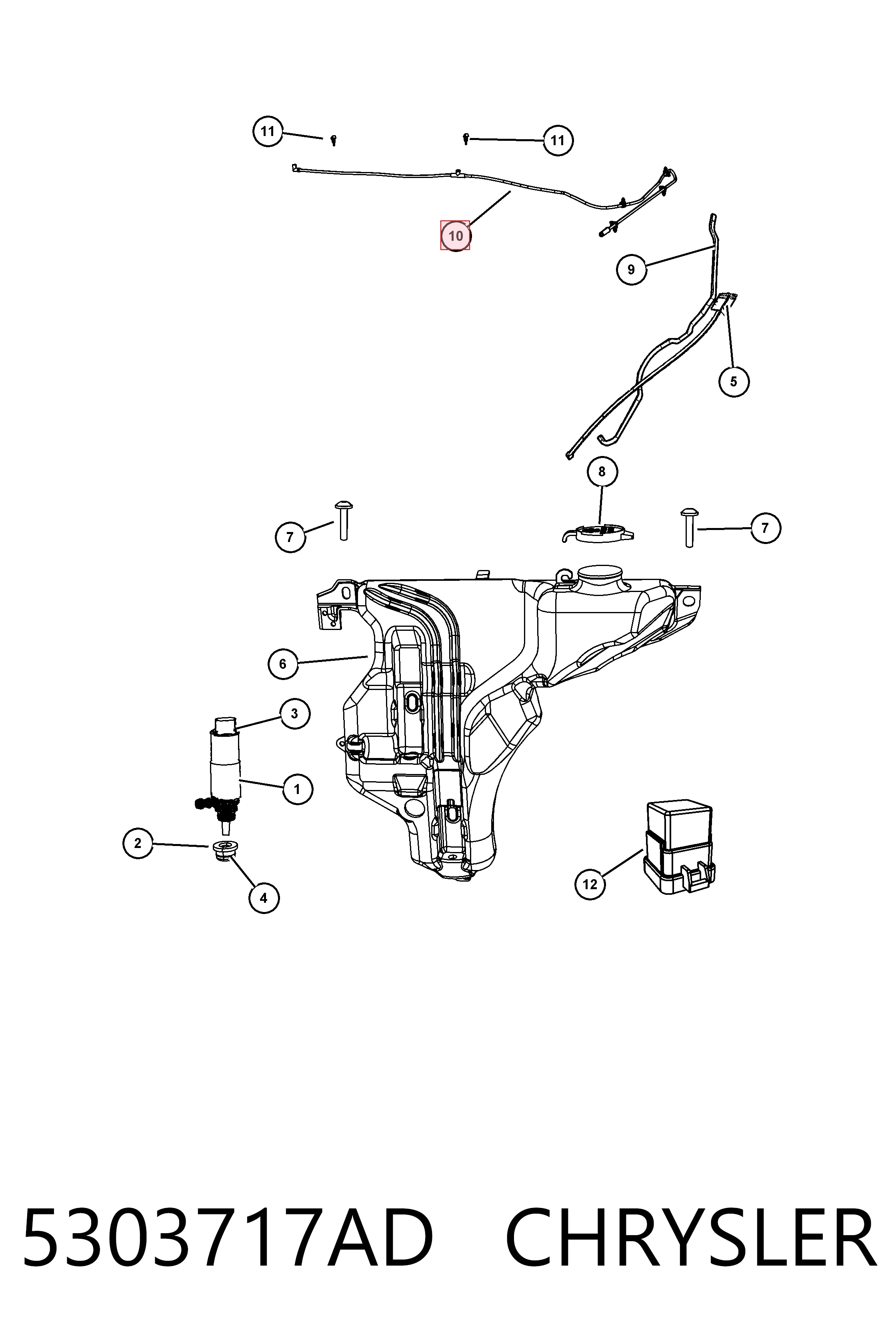 5303717AD Chrysler