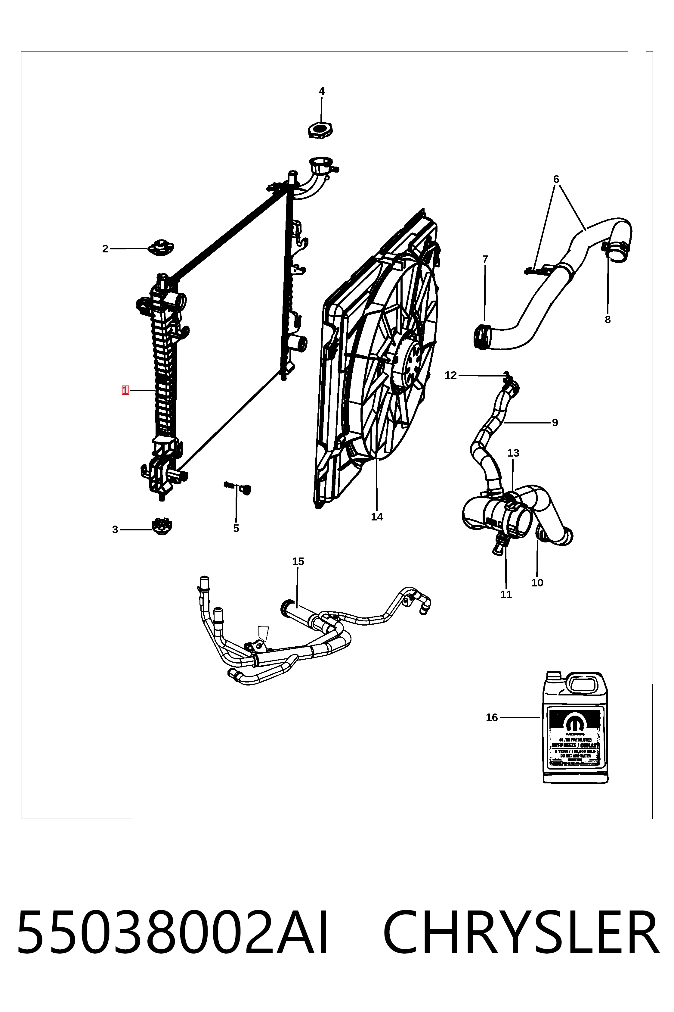 Радиатор RA651002 Signeda