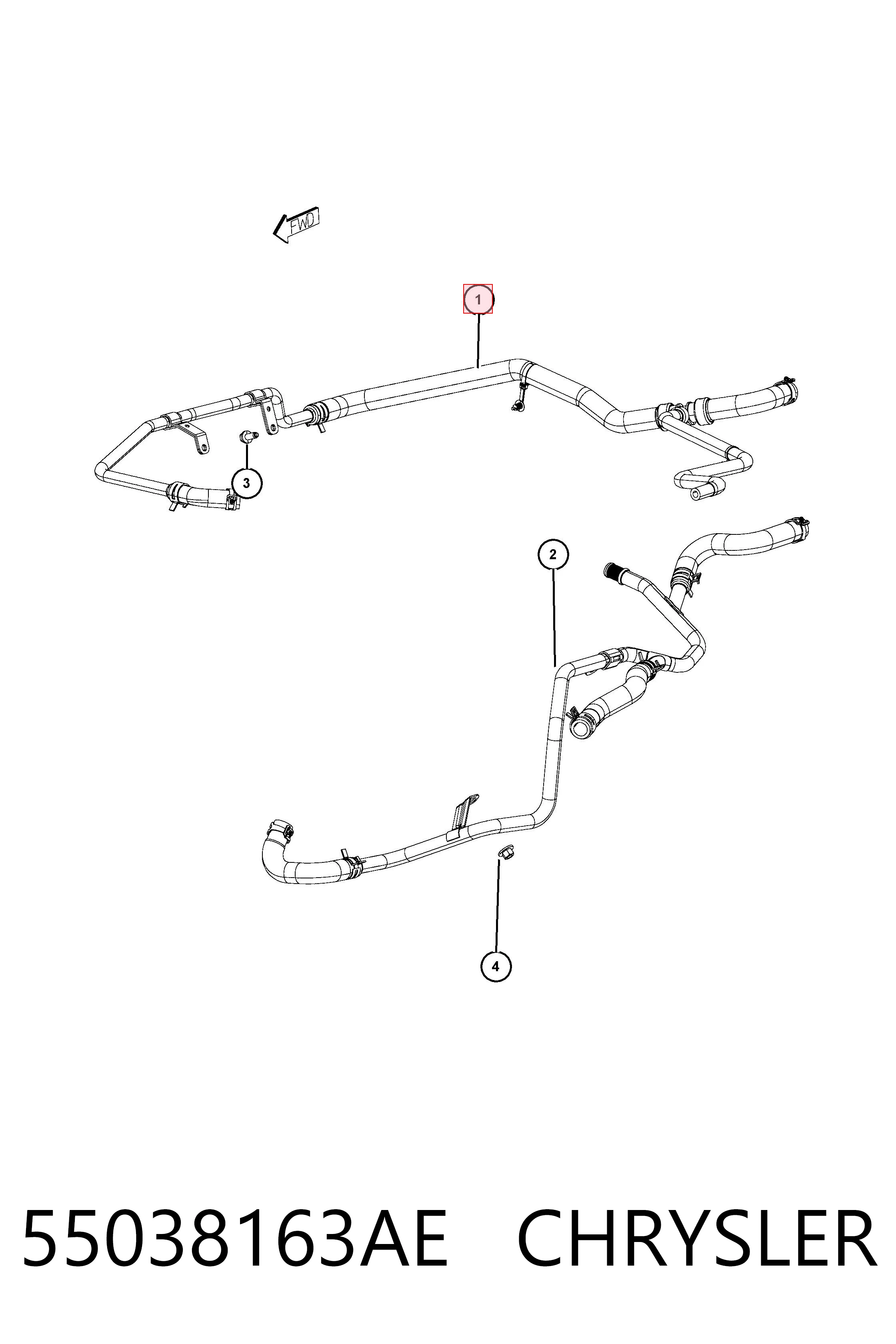 Купить K55038163AF Fiat/Alfa/Lancia 