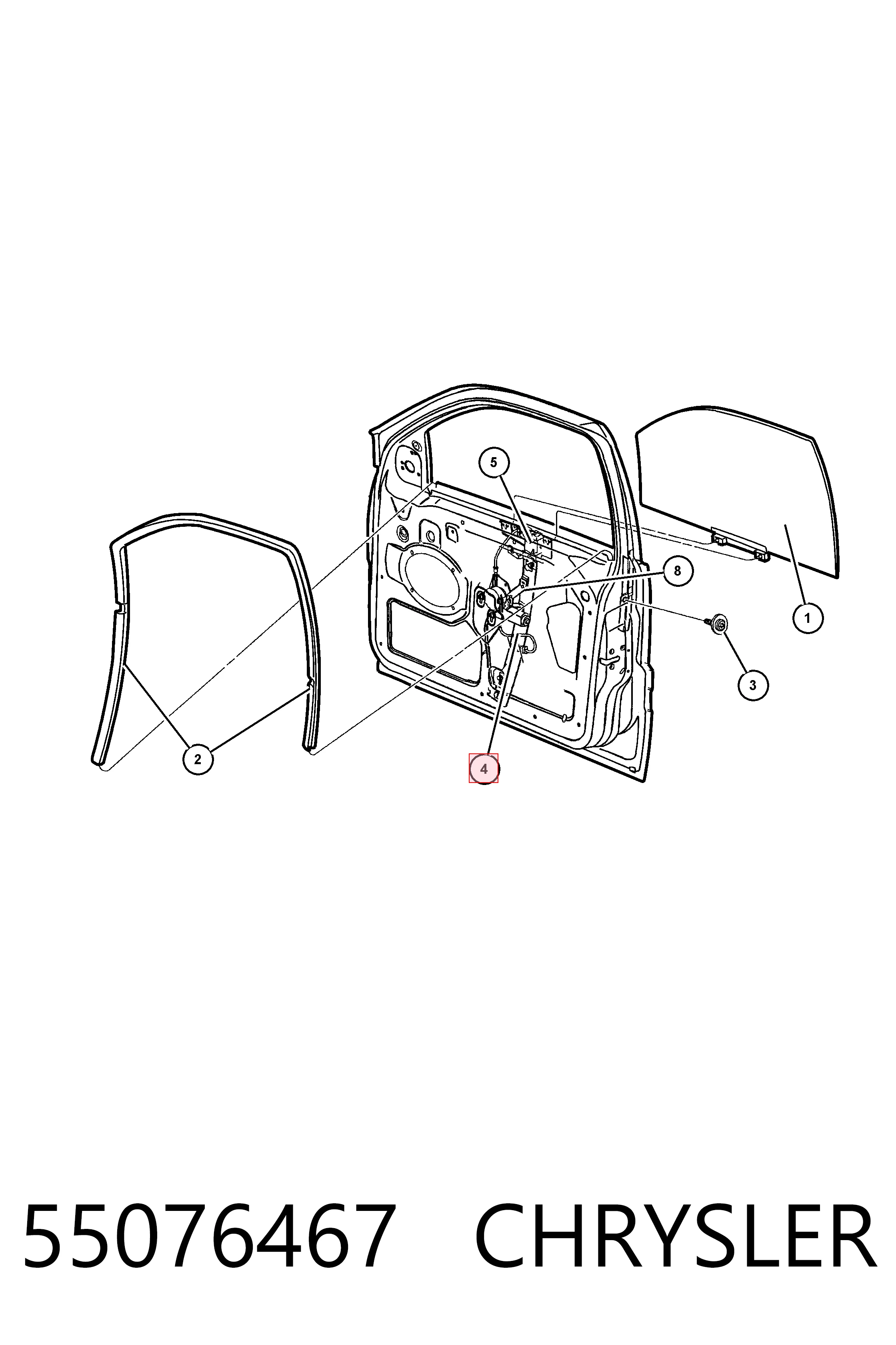 Купить ACQ0368 Magneti Marelli Подъемник механический ветрового стекла
