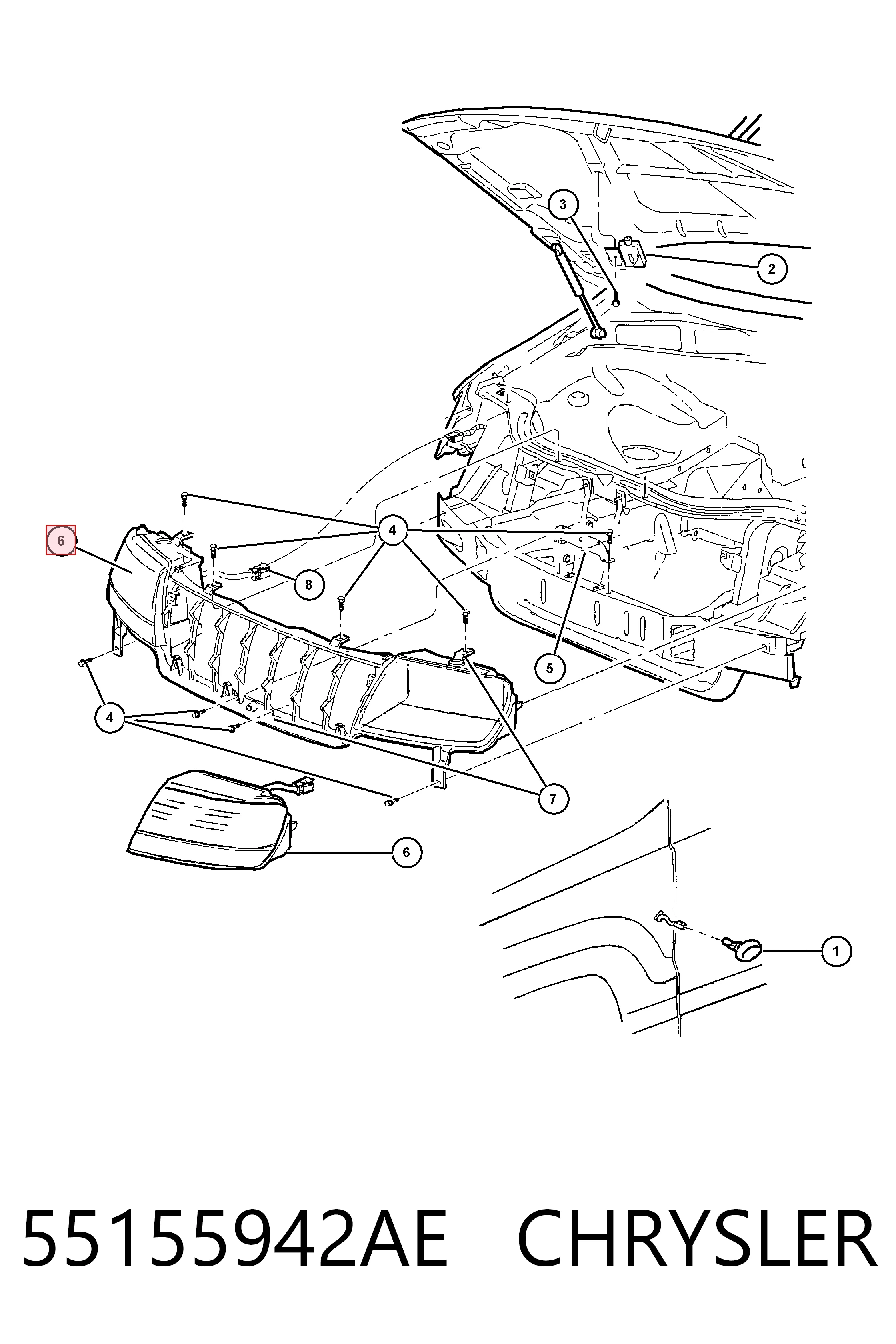 Правая блок фара Jeep Grand Cherokee внедорожник (EUROPA  WJ, WG) (1999 - 2004) цена, от 82.36 USD