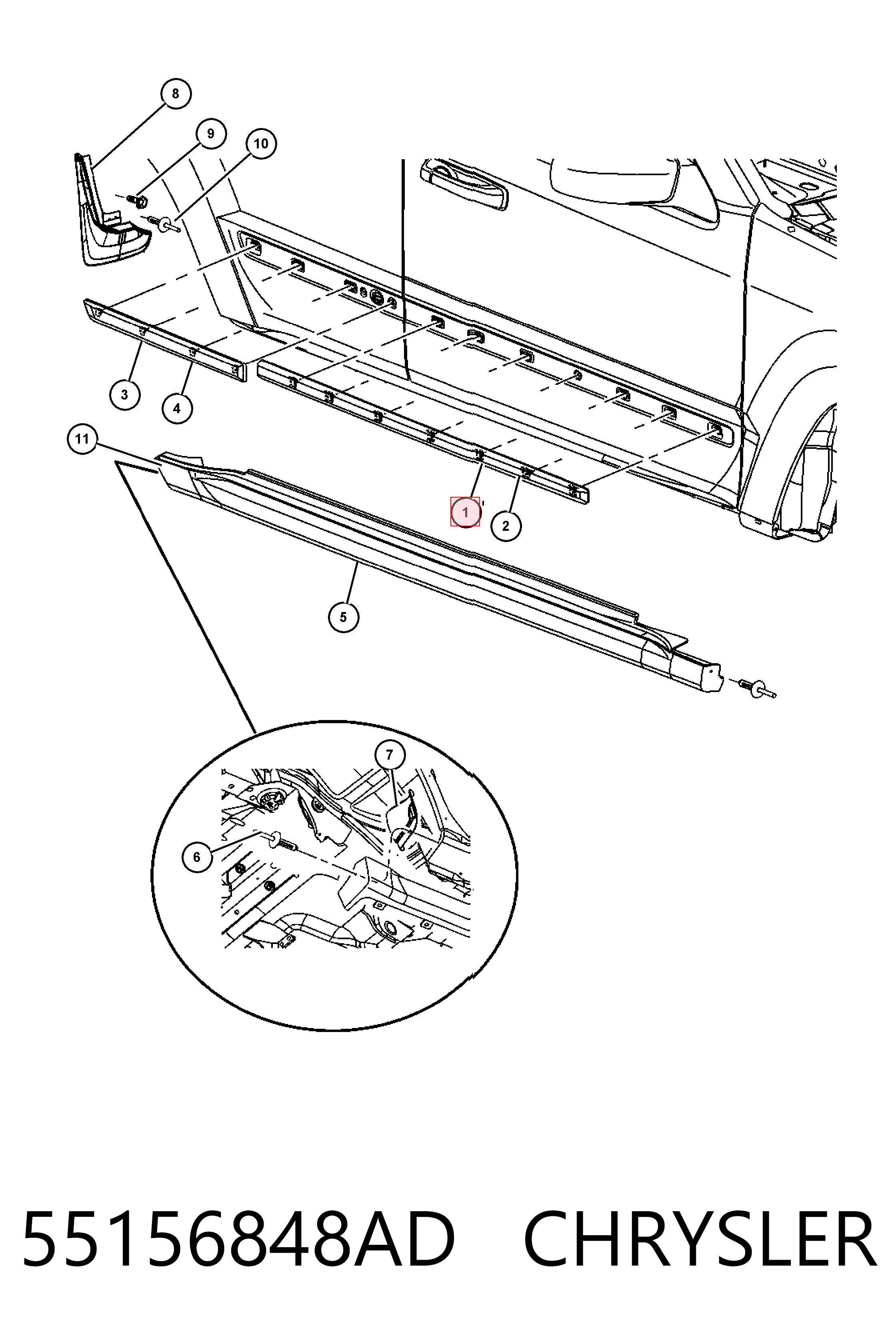 55156848AD Chrysler 