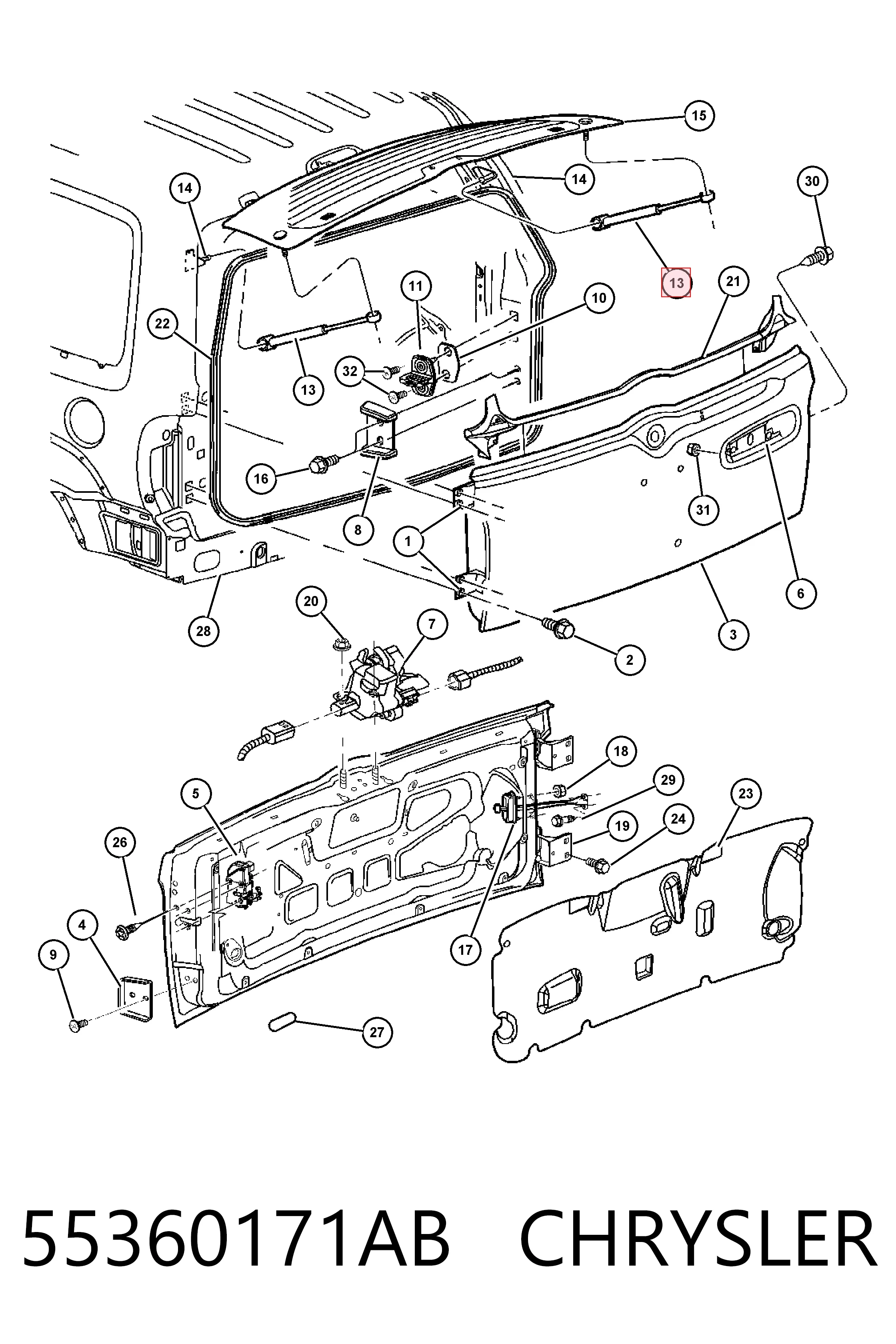Амортизатор задней двери Magneti Marelli GS1286 цена, от 12.19 USD