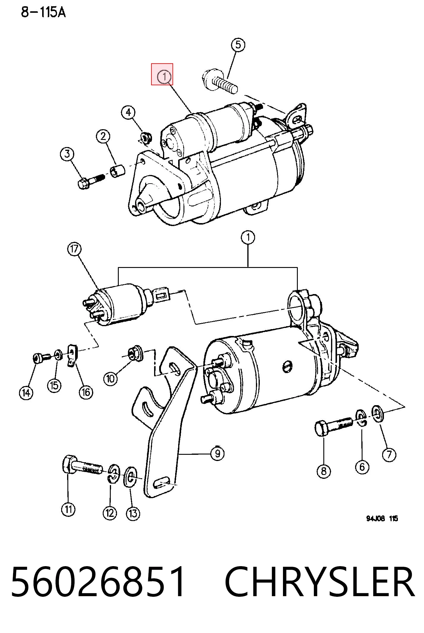 Купить 0986013110 Bosch Стартер