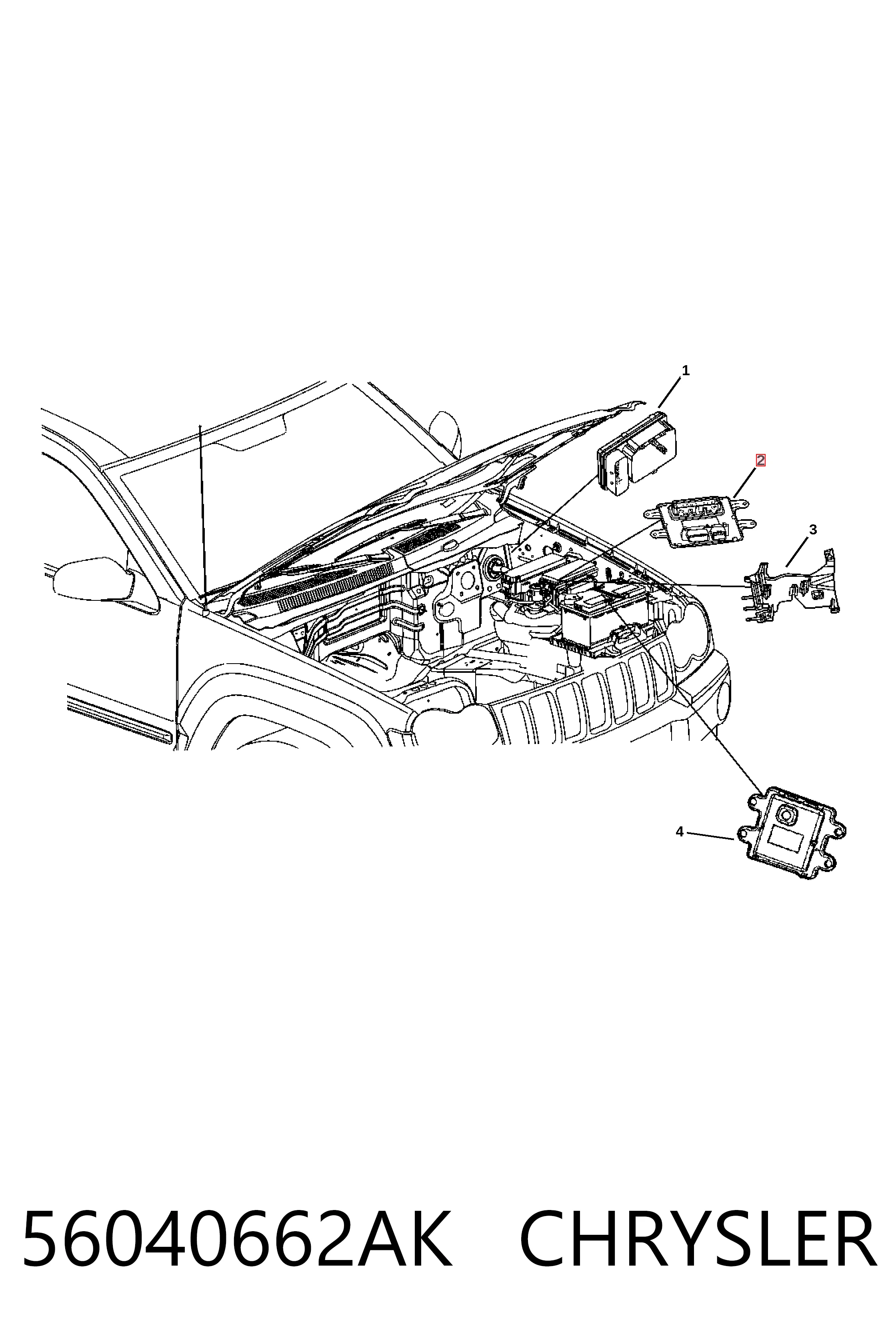 56040662AK Chrysler 