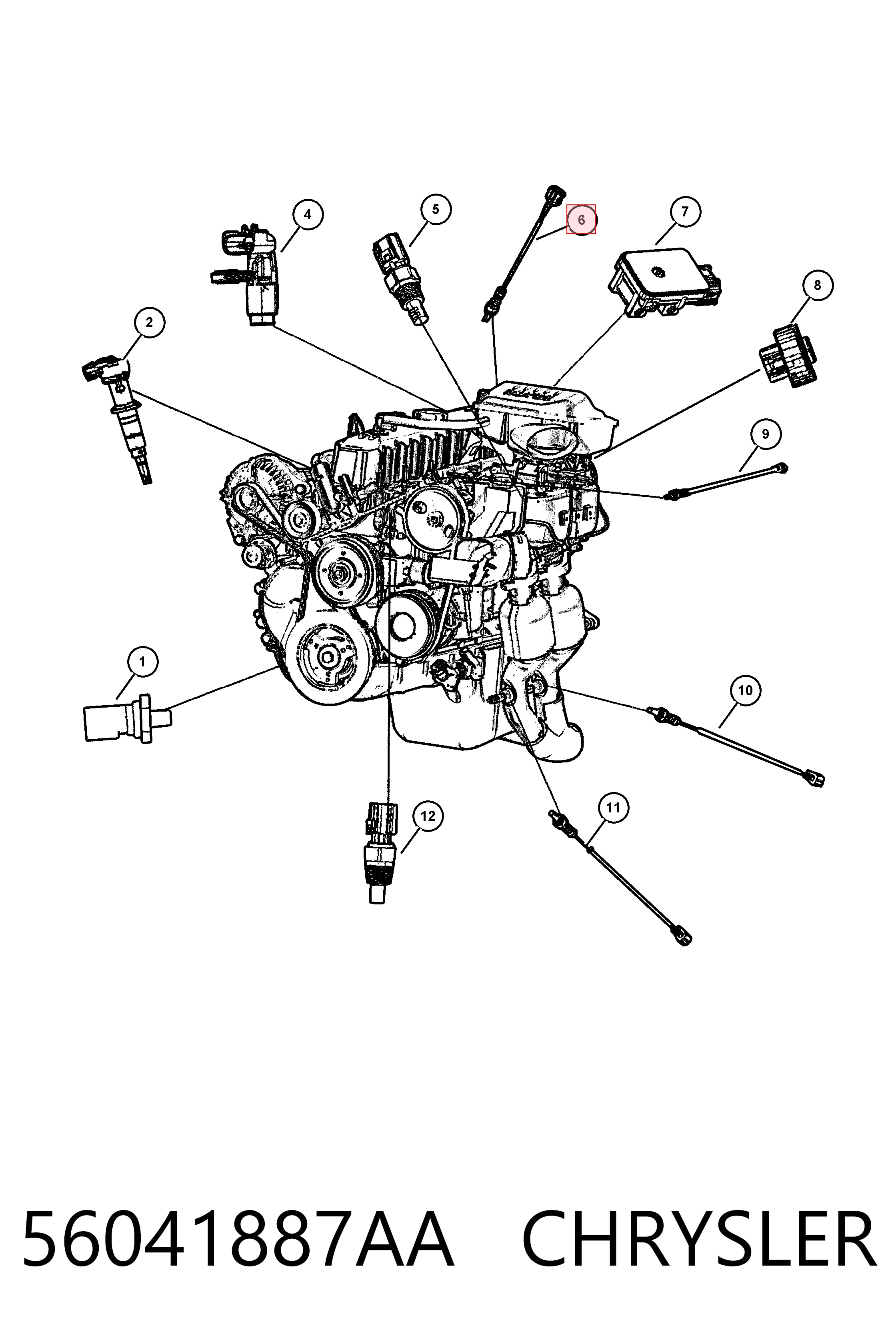 Лямбда зонд 88929801 General Motors