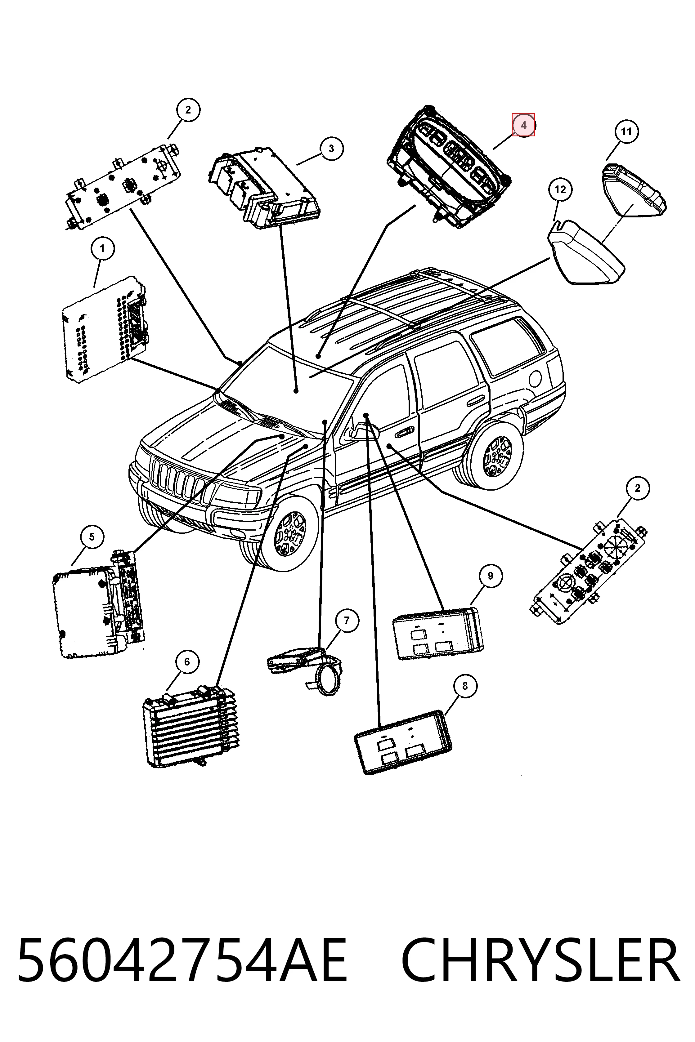 K56042754AJ Fiat/Alfa/Lancia 