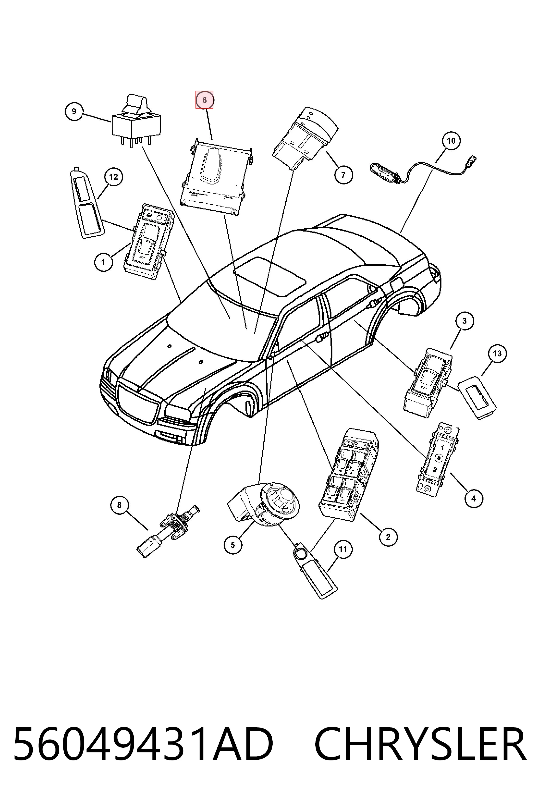 56049431AD Chrysler 