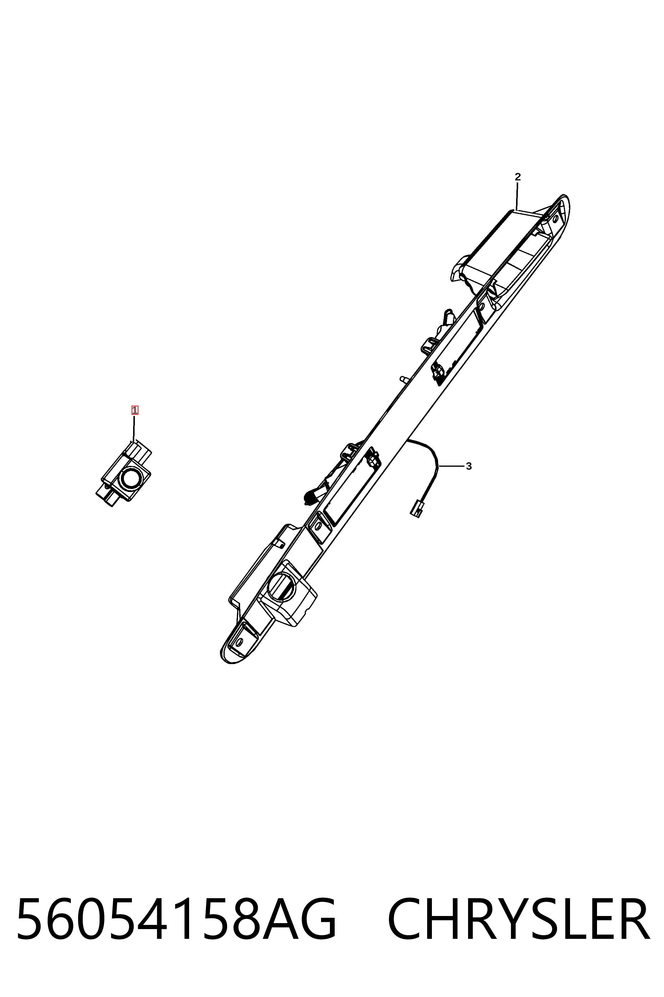 Купить K56054158AF Fiat/Alfa/Lancia 