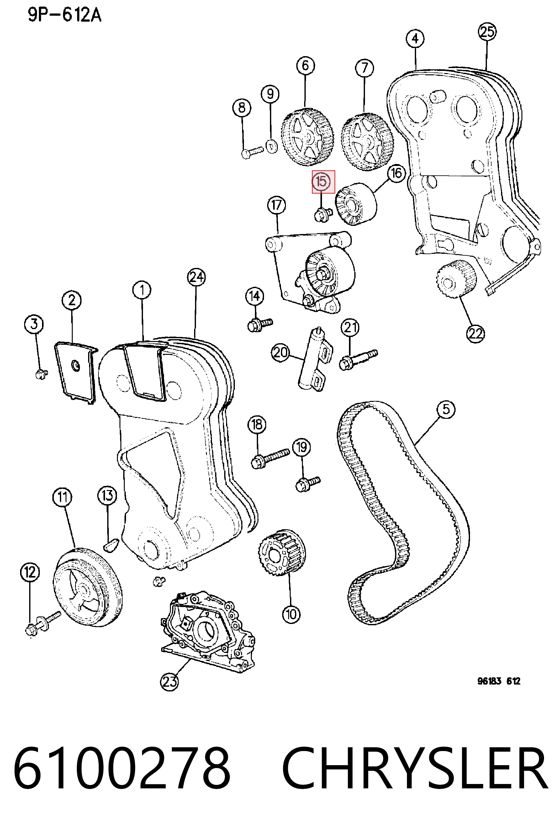6100278 Chrysler