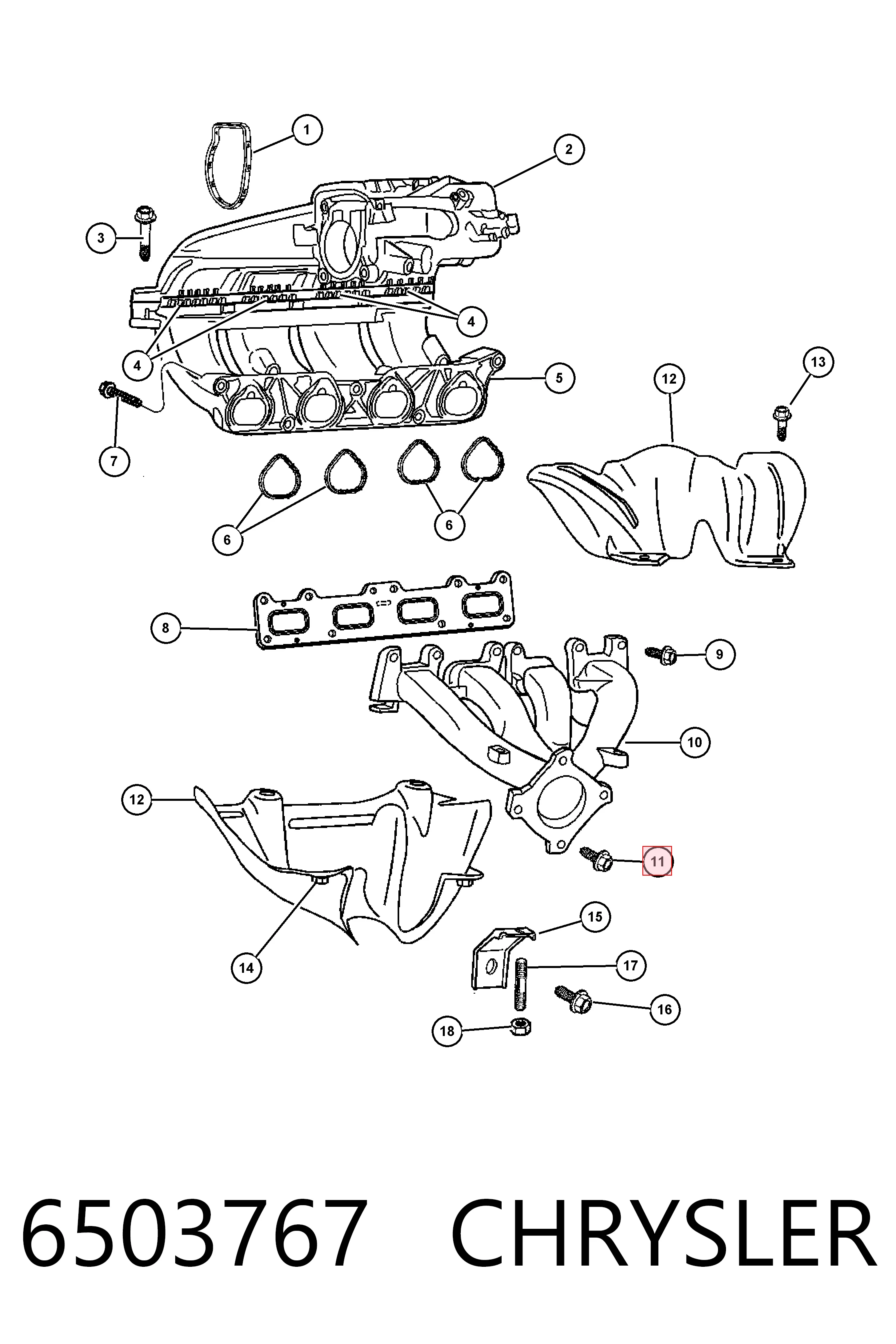 6503767 Chrysler