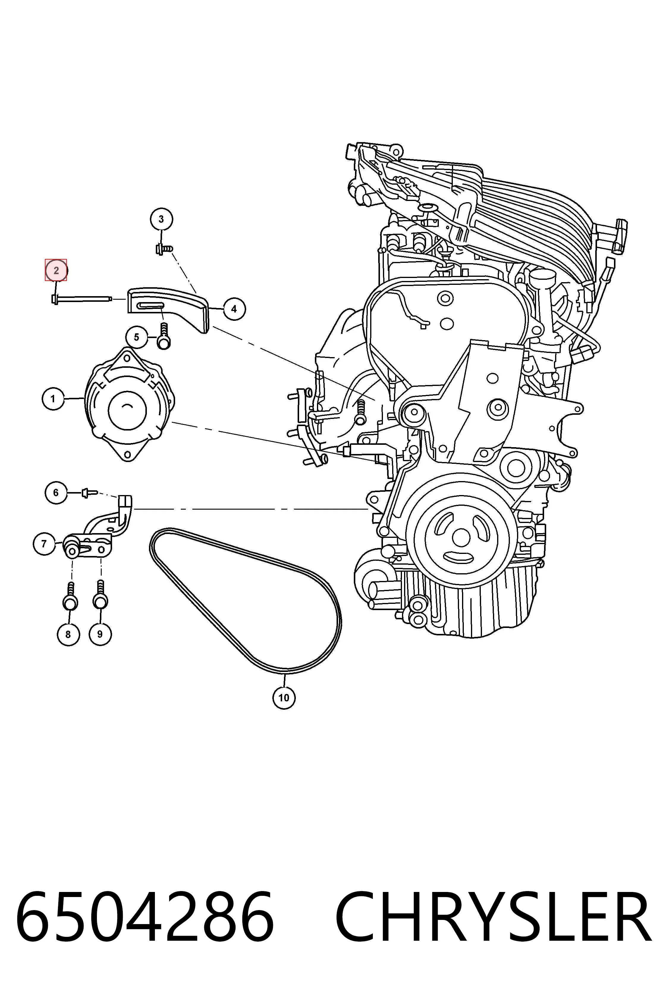 6504286 Chrysler 