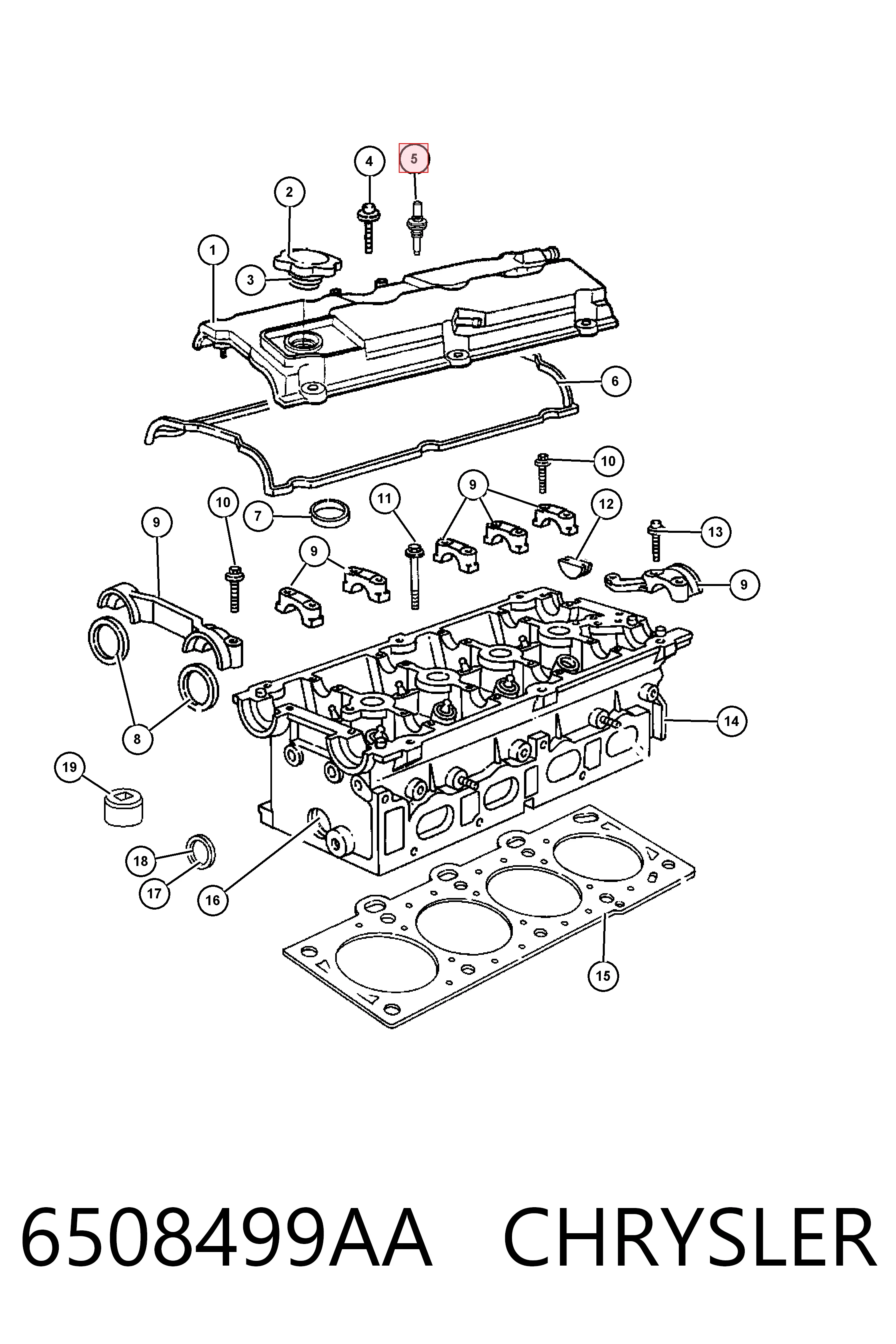 6508499AA Chrysler