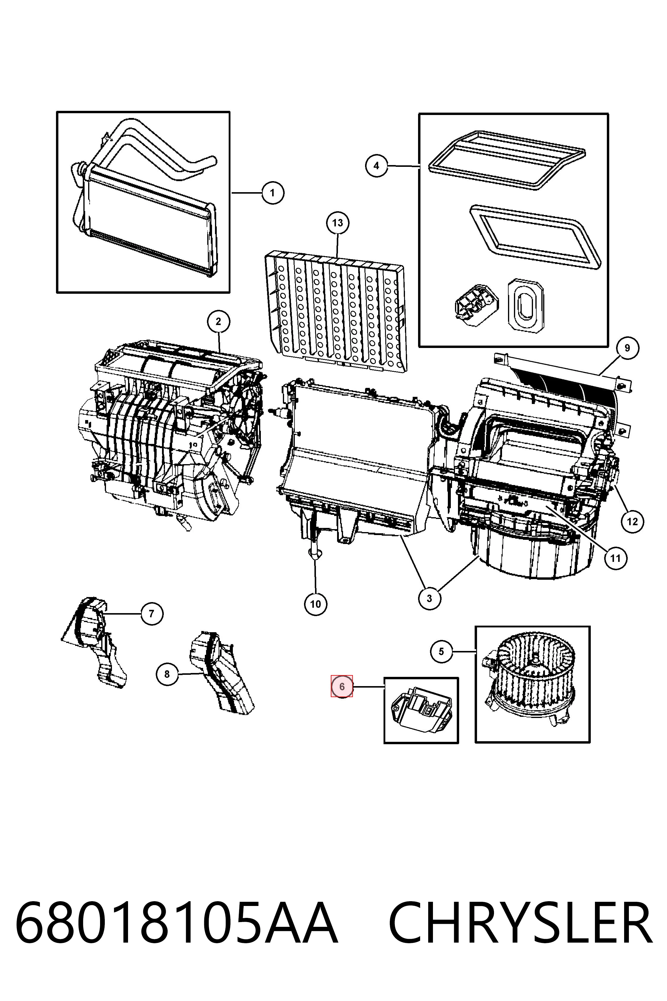 Реле печки на Dodge Caliber SXT PM