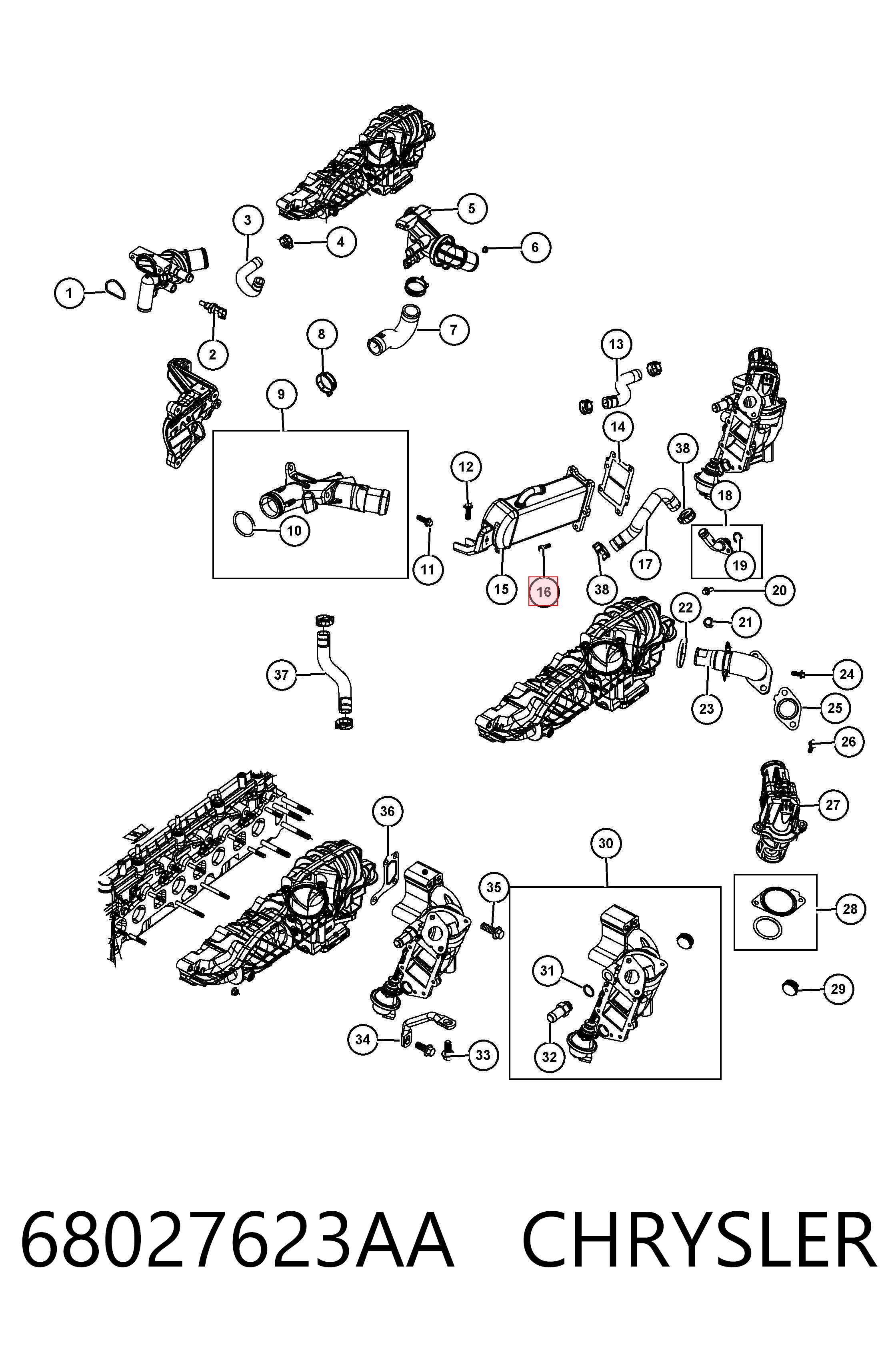 68027623AA Chrysler