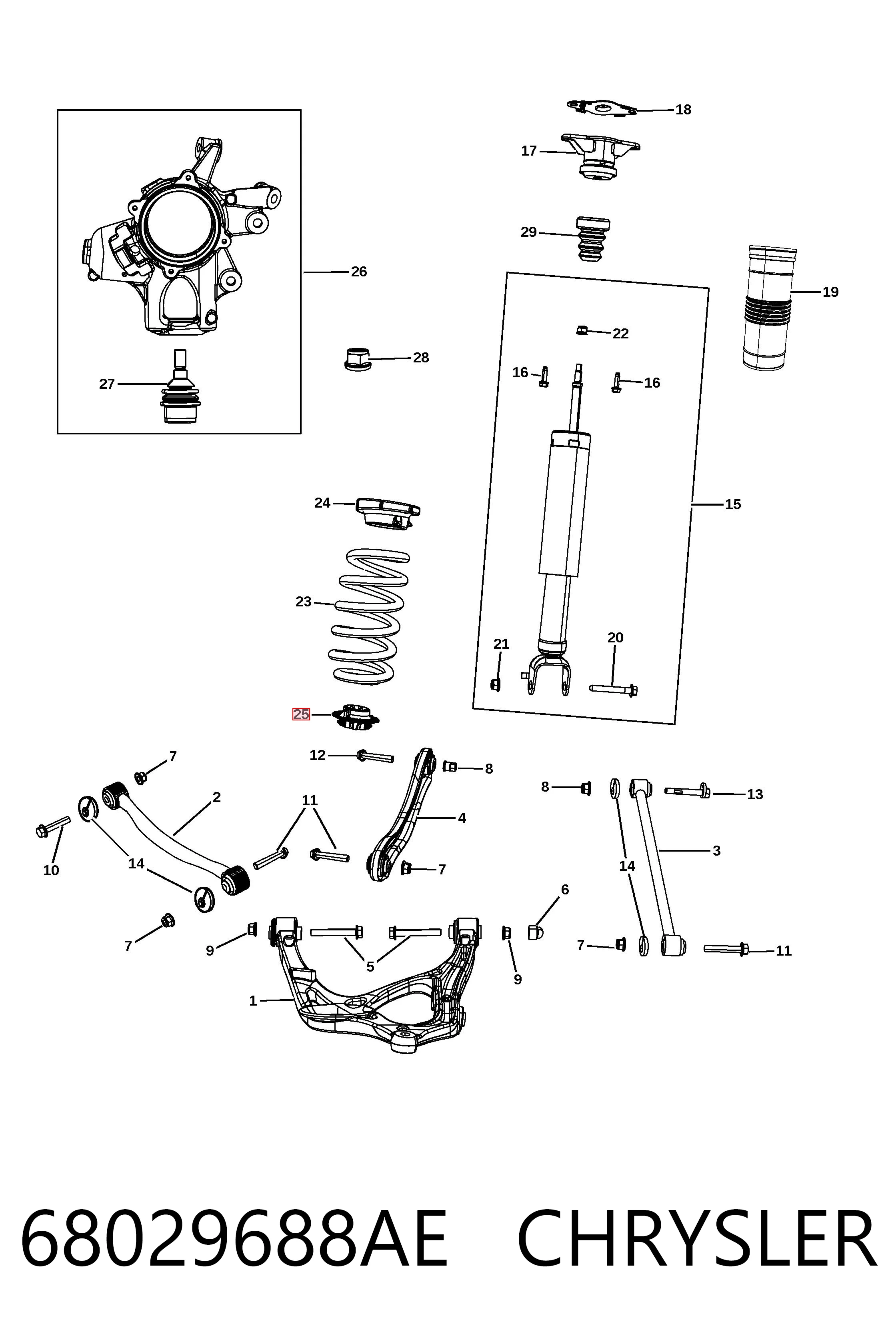 68029688AE Chrysler 