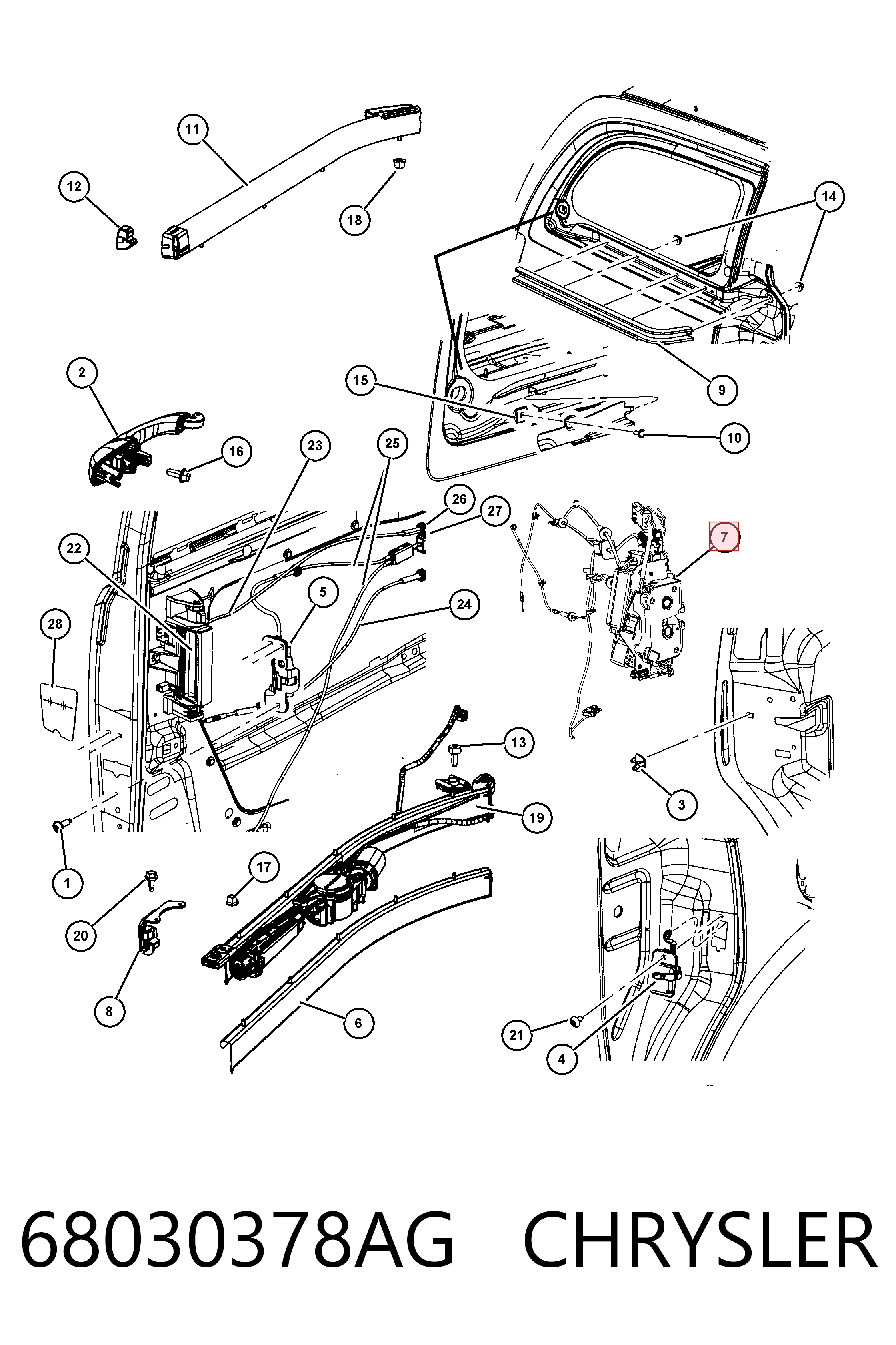  Fiat/Alfa/Lancia K68030378AA
