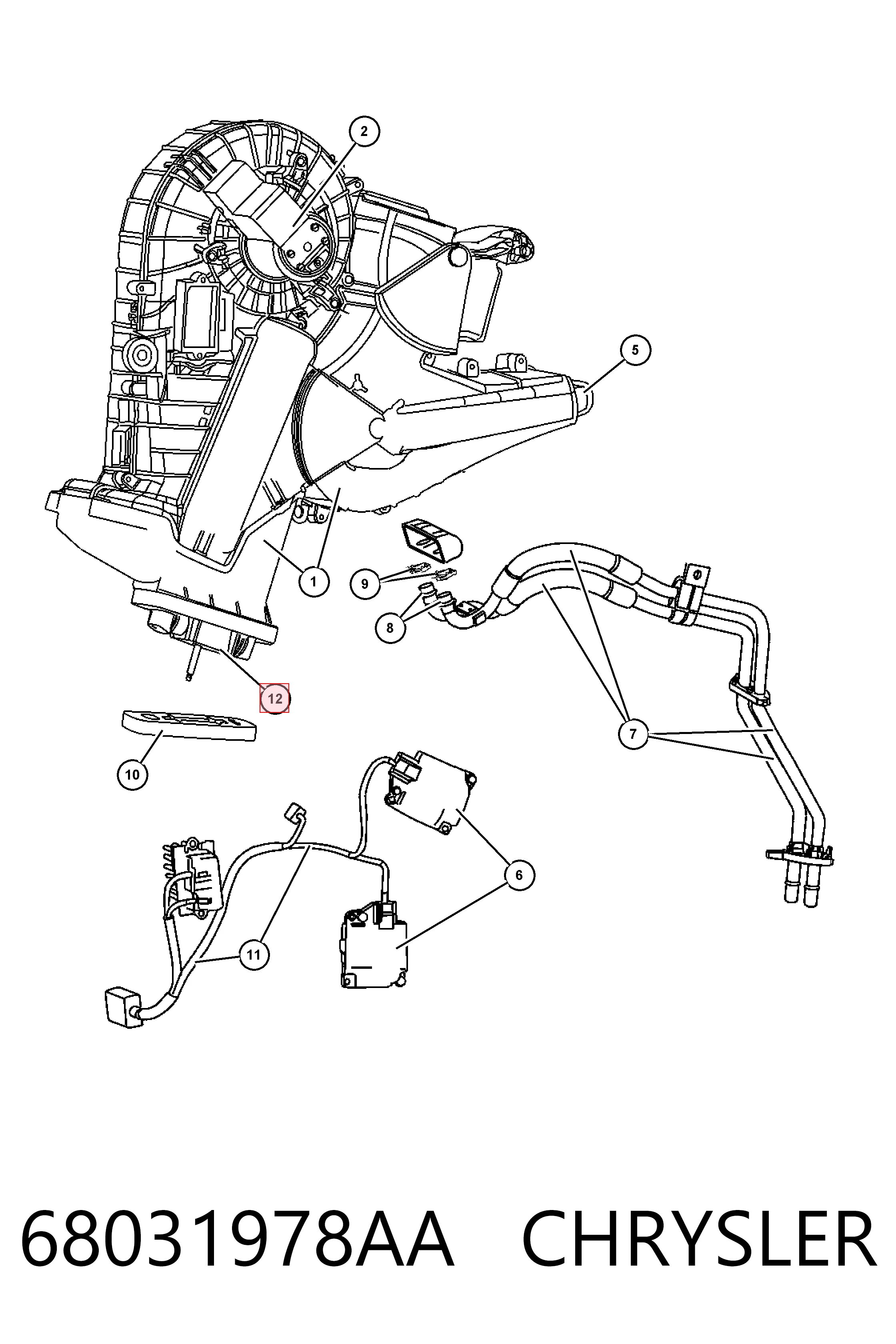 Клапан TRV кондиционера 2421KZ1 Polcar