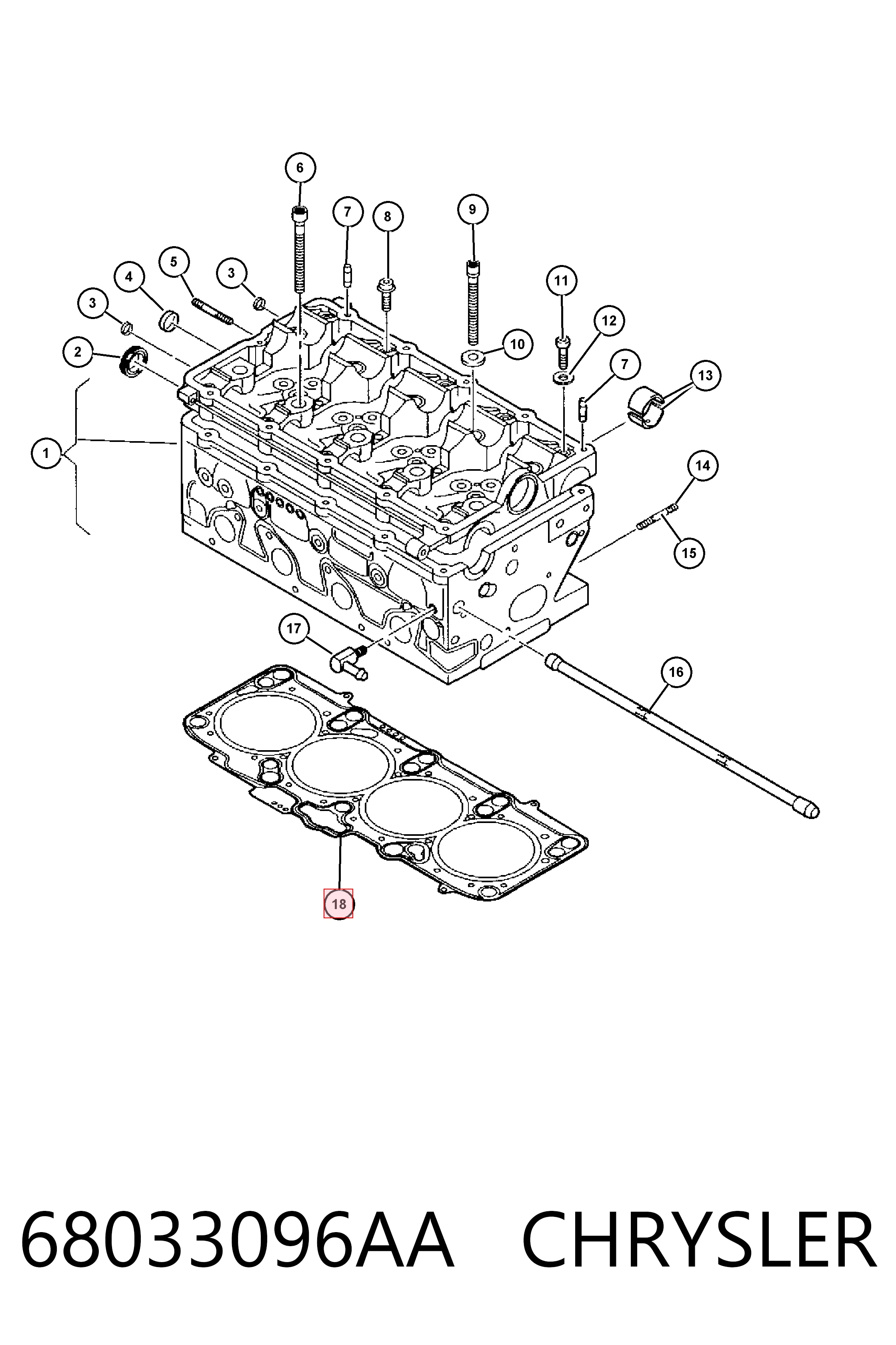 Прокладка ГБЦ Skoda SuperB II лифтбек (3T4) (2008 - 2015) цена, от 35.27 USD