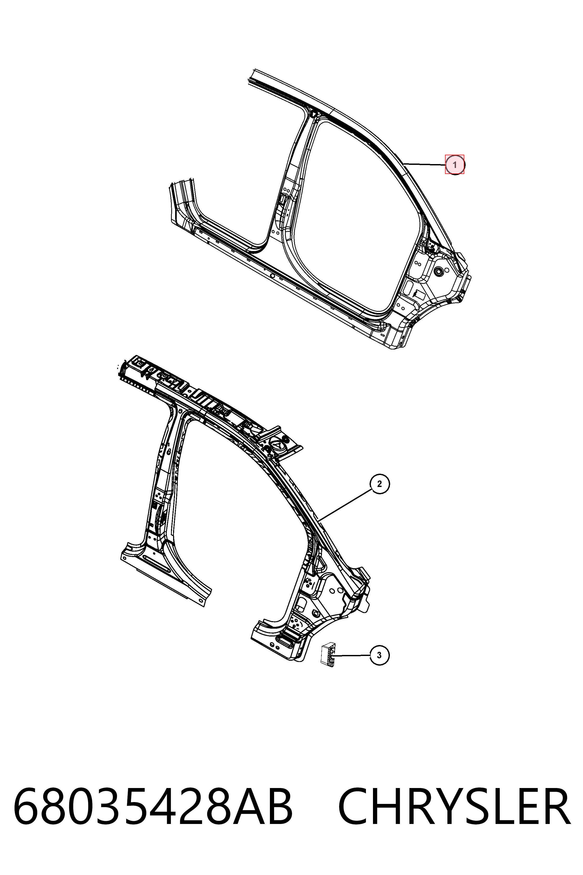 K68035428AB Fiat/Alfa/Lancia 