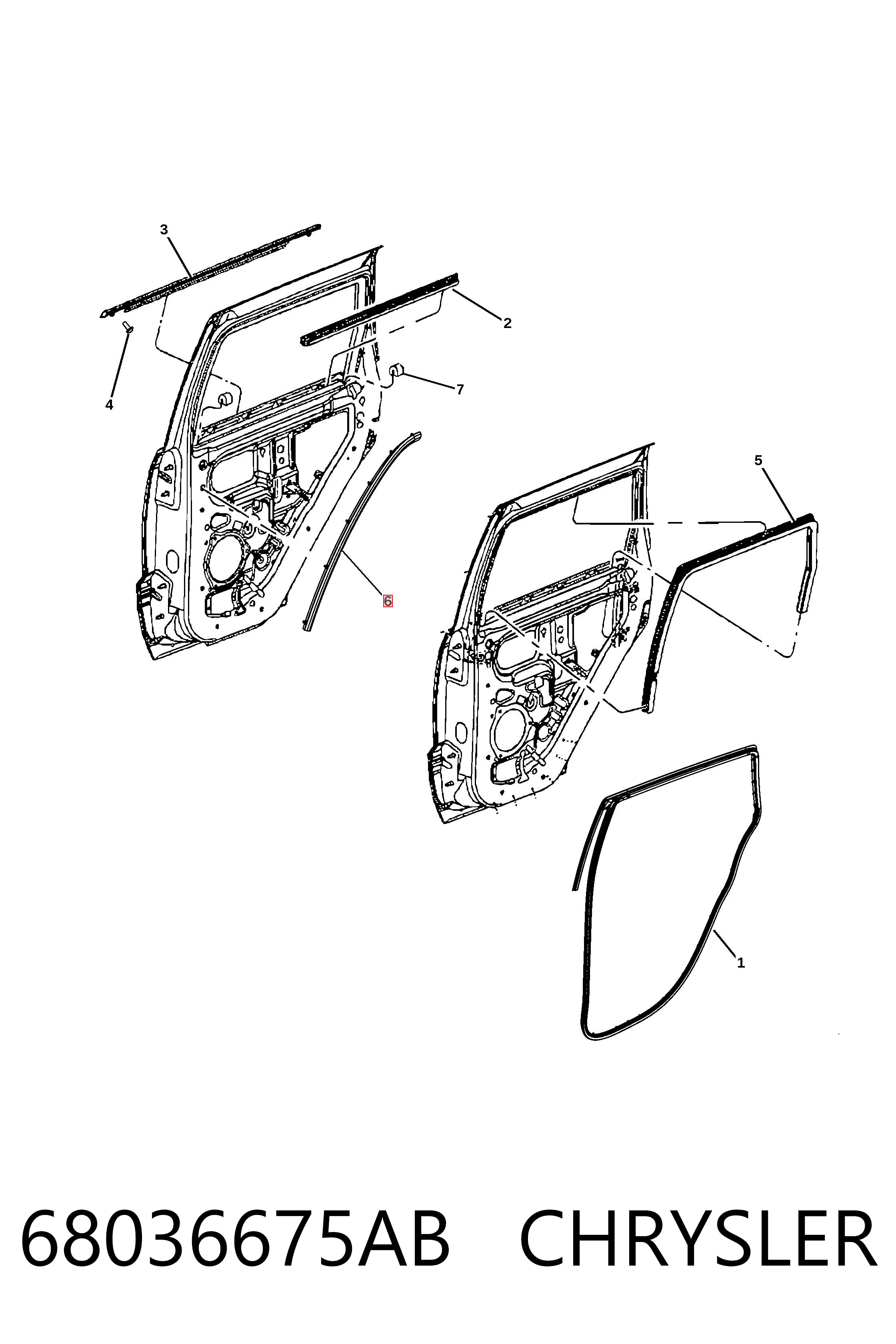 68036675AB Chrysler 