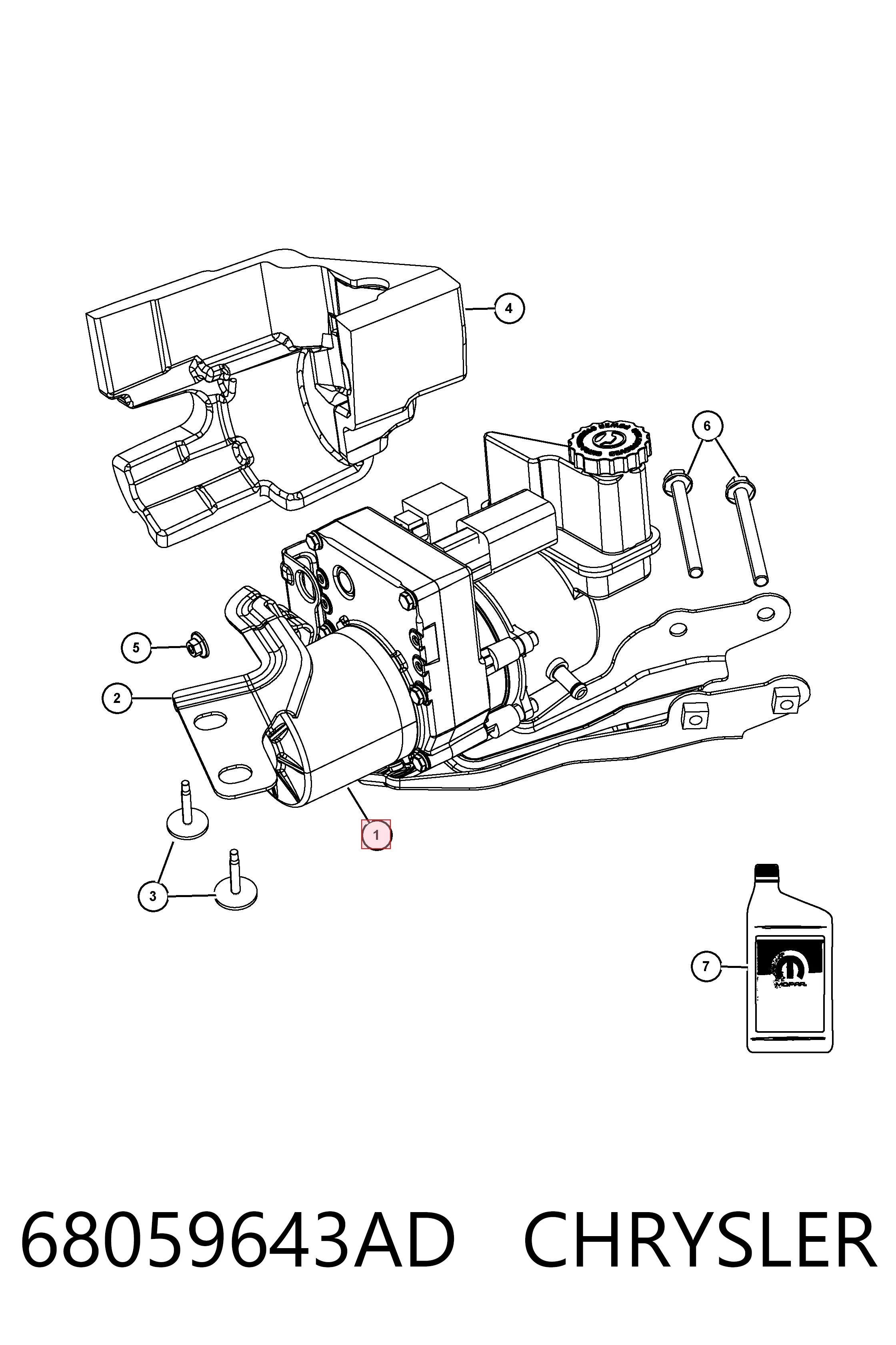  Fiat/Alfa/Lancia K68059643AH цена, от 365.45 USD