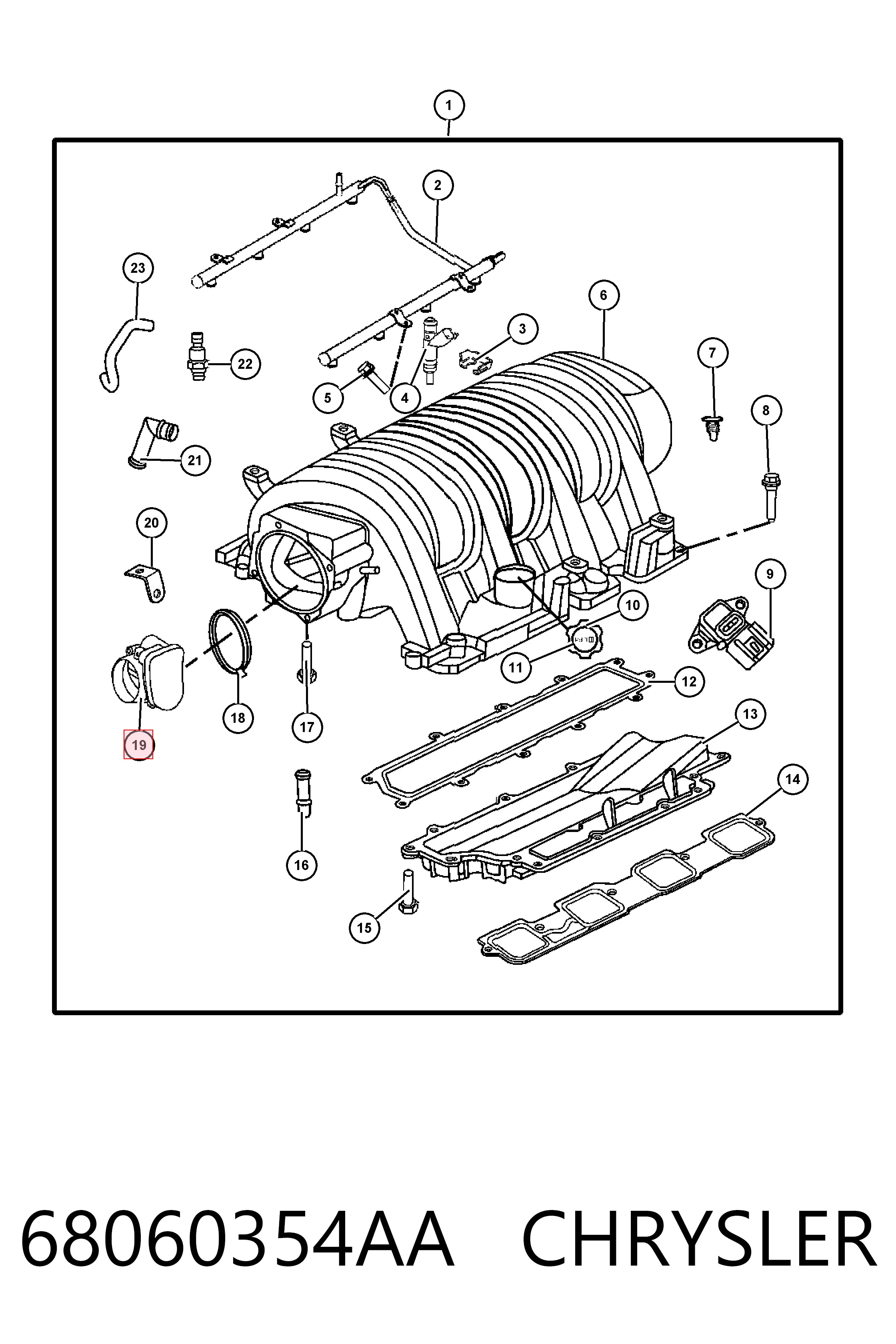 Дроссельная заслонка на Jeep Grand Cherokee IV WK