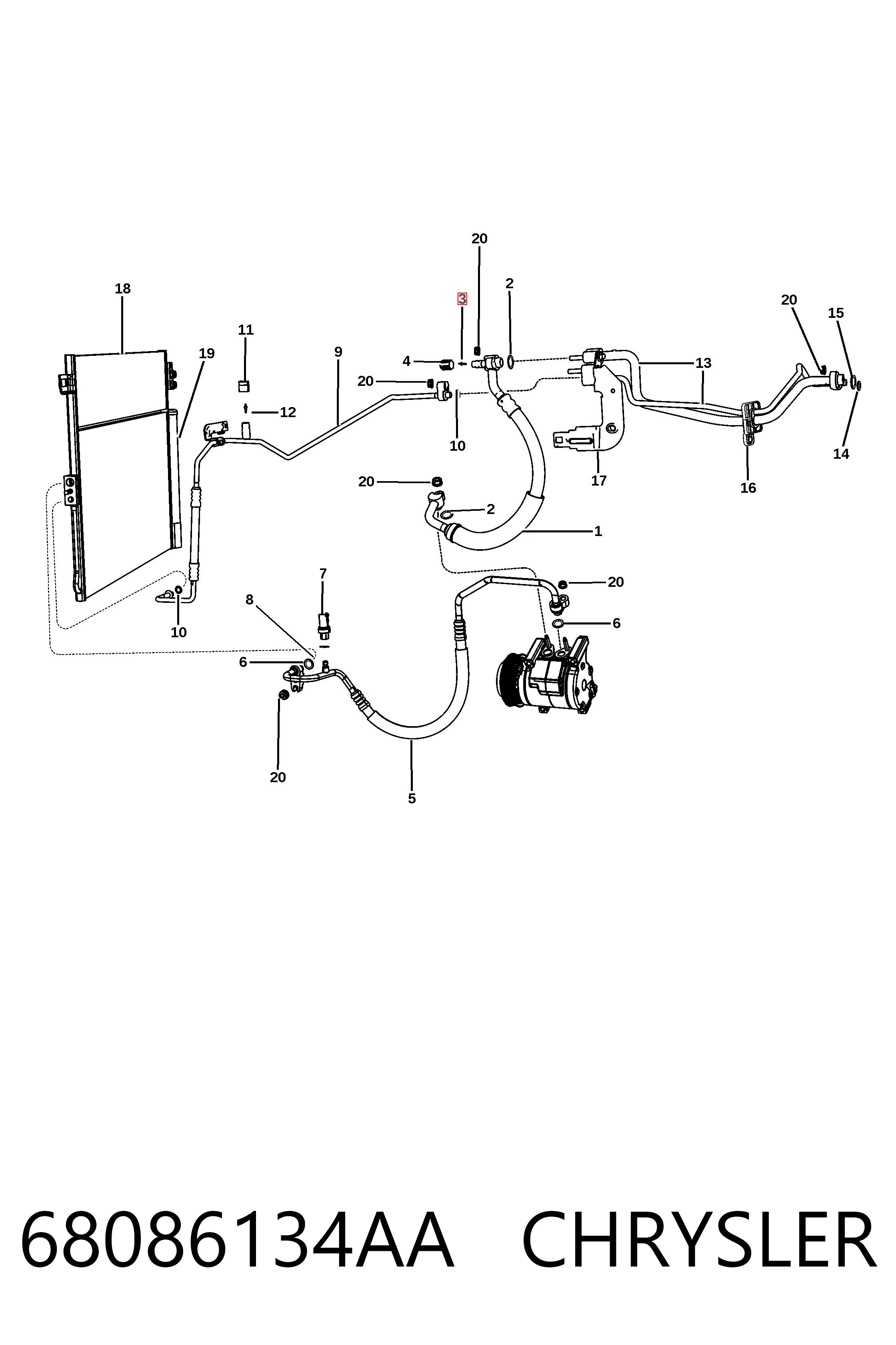 Клапан заправки кондиционера General Motors 97083892 цена, от 4.74 USD