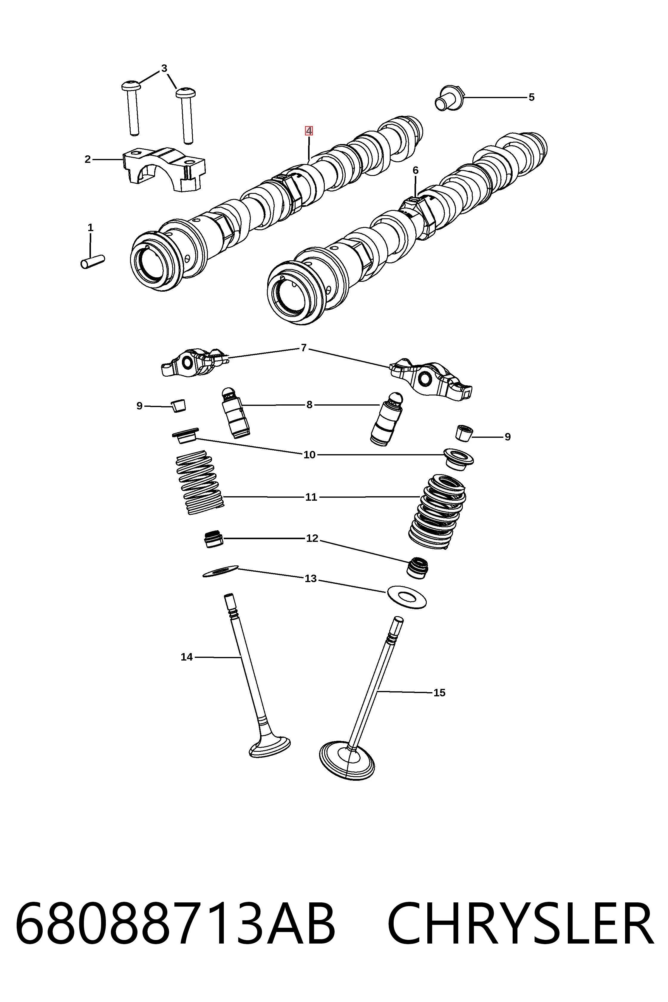K68088713AB Fiat/Alfa/Lancia 
