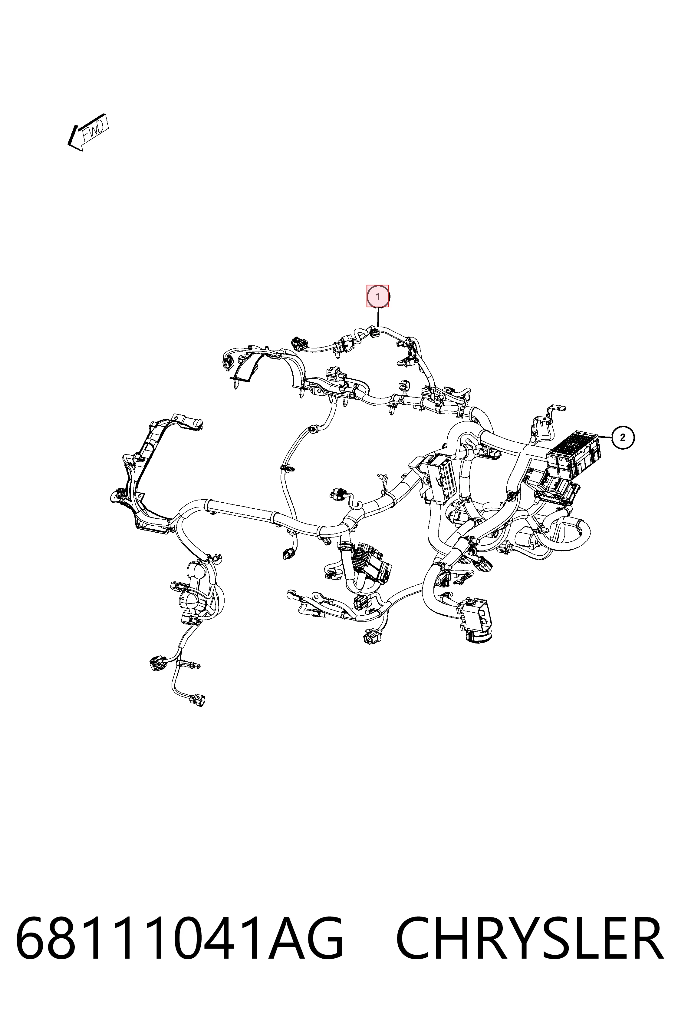 Купить K68111041AG Fiat/Alfa/Lancia 