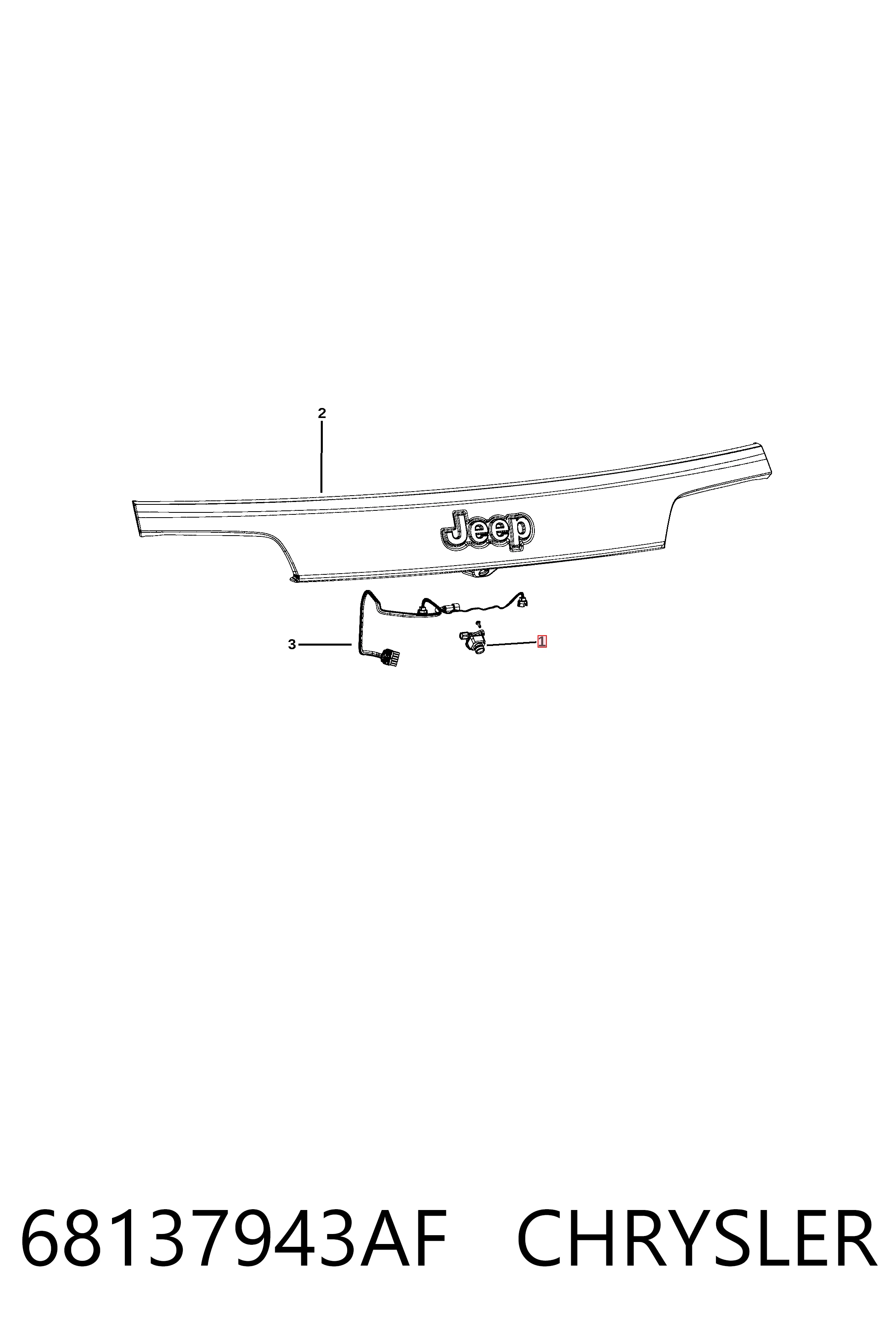 68137943AF Chrysler 
