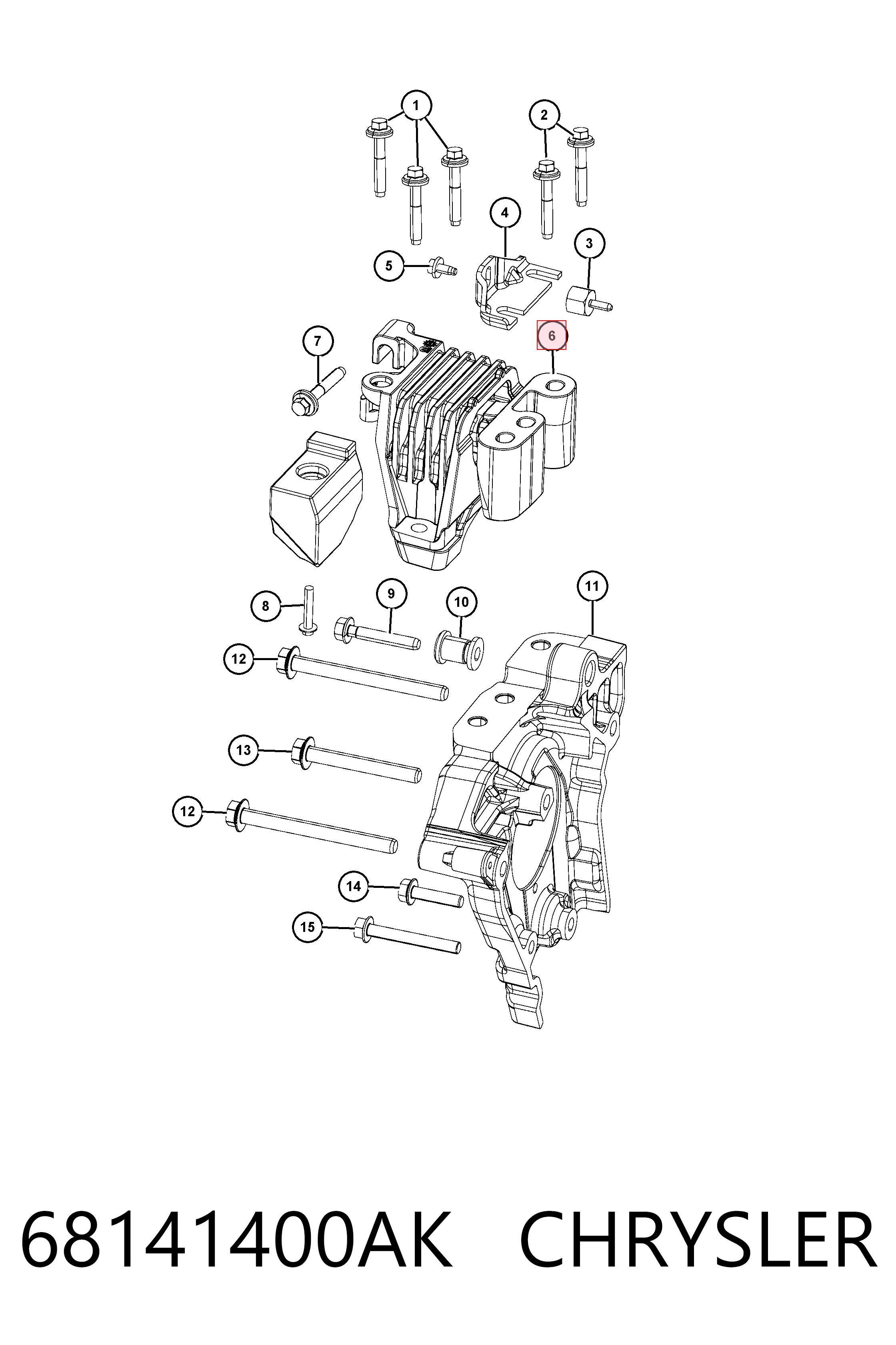  Fiat/Alfa/Lancia K68141400AG цена, от 63.34 USD