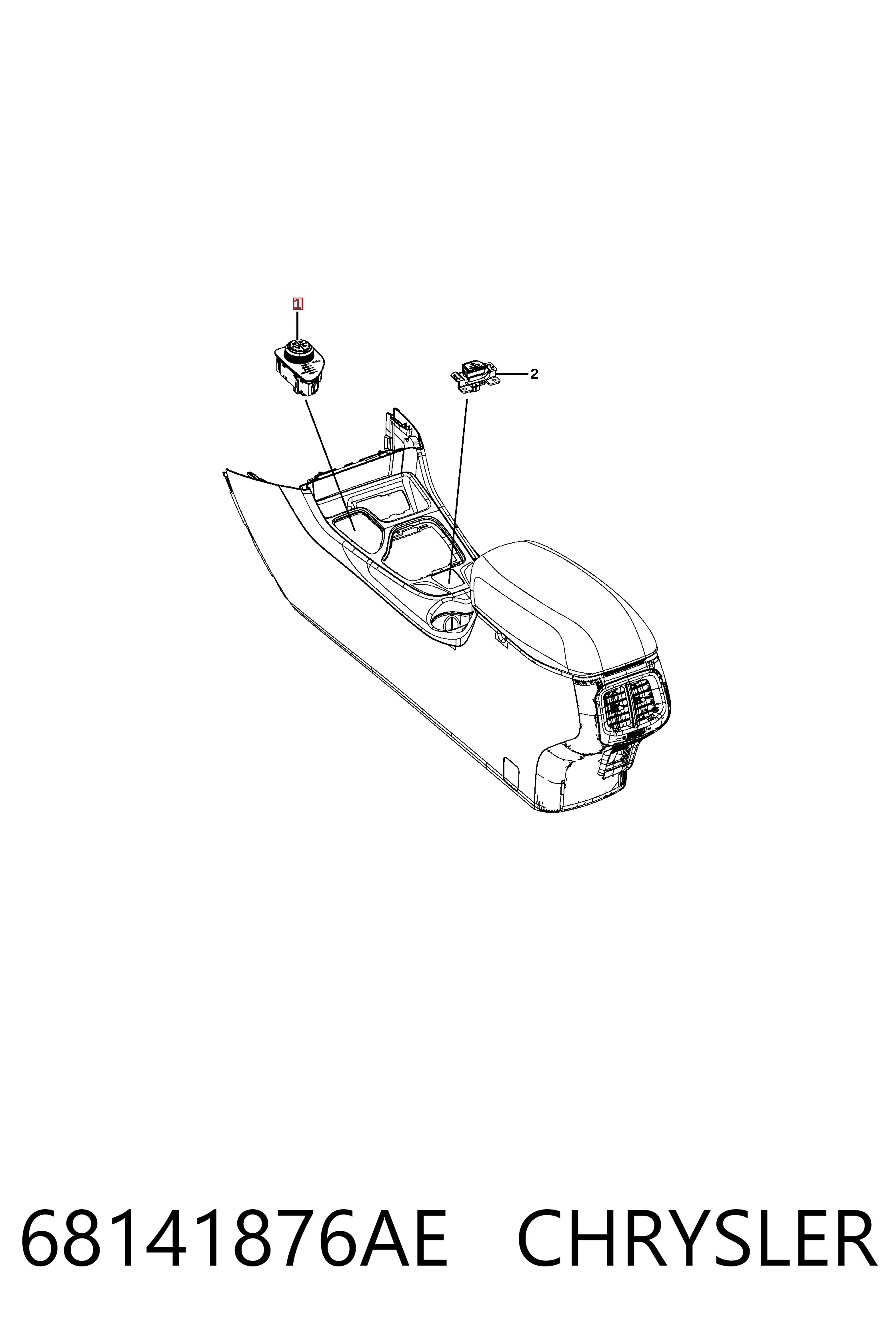  Fiat/Alfa/Lancia K68358017AA