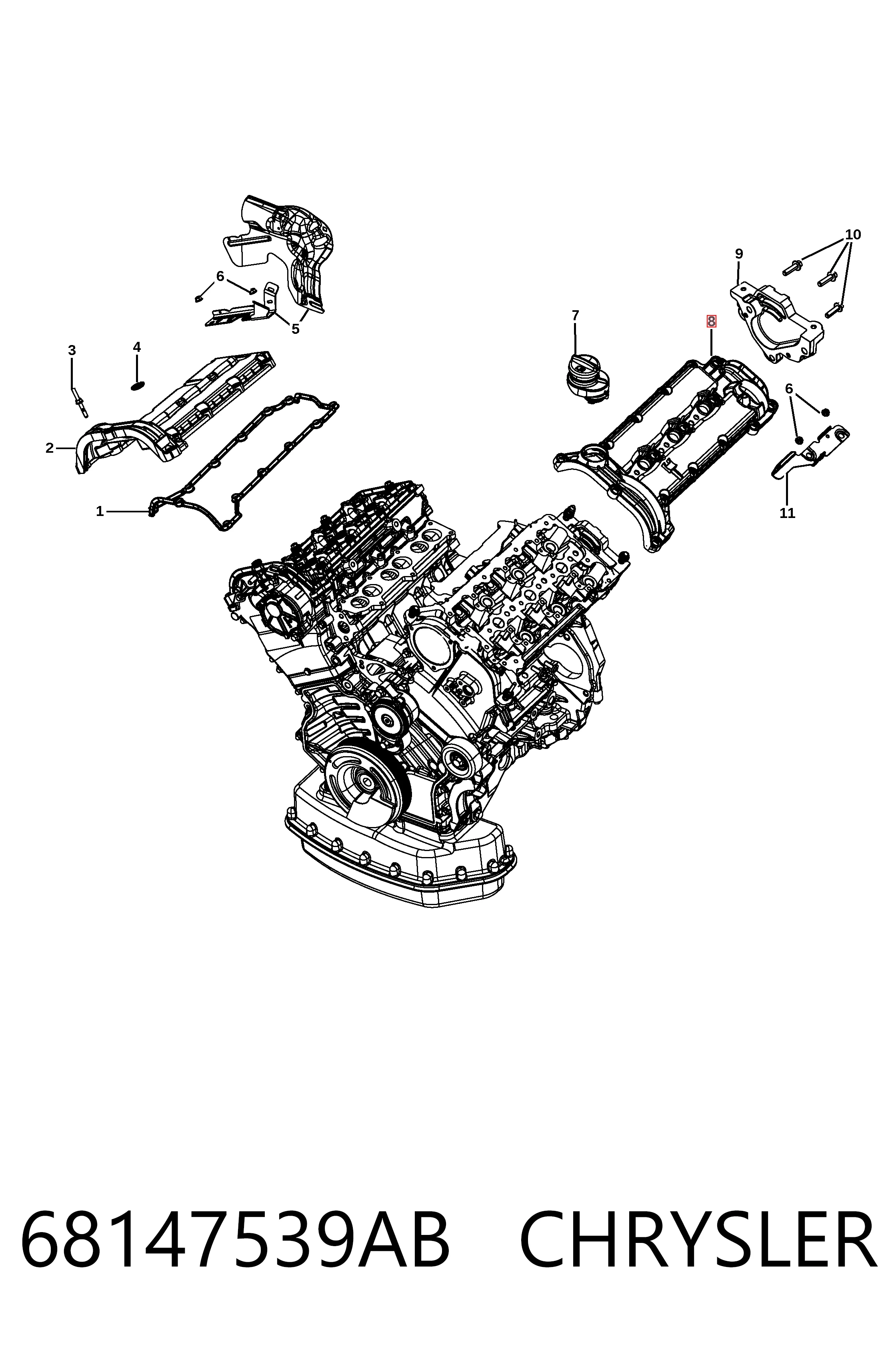 K68147539AB Fiat/Alfa/Lancia 
