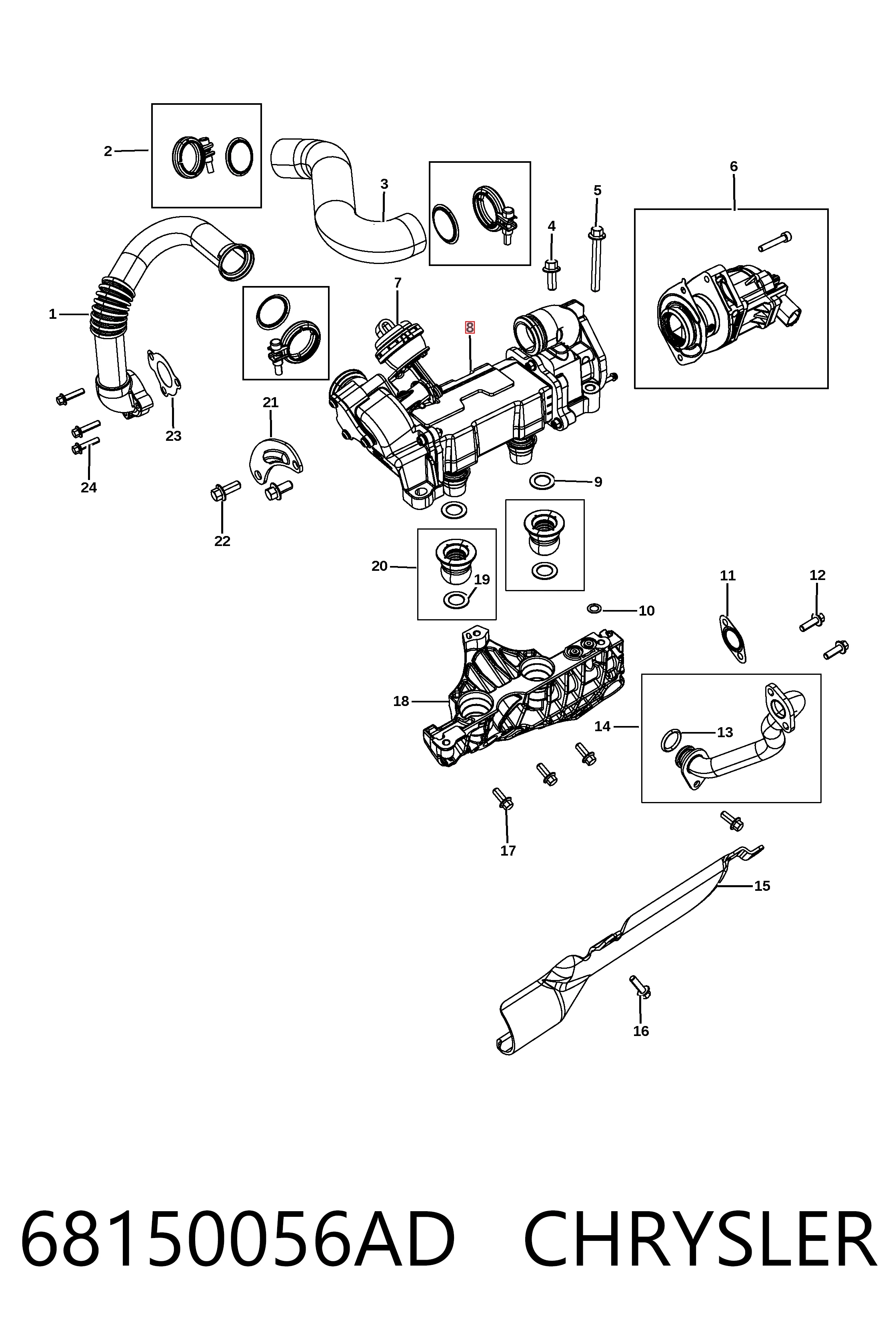 68150056AD Chrysler